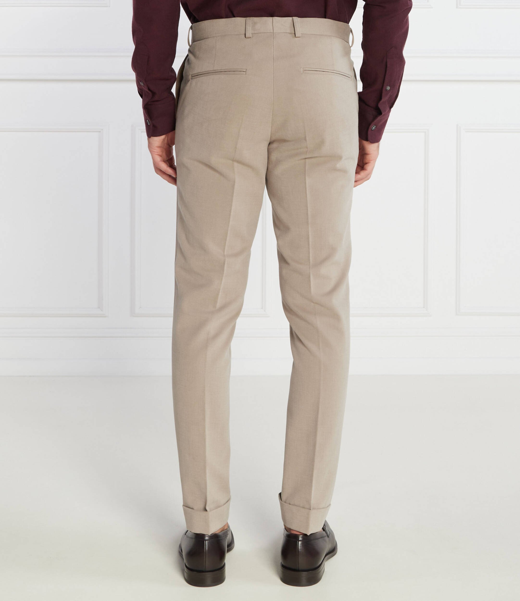 Oscar Jacobson Pantaloni denz turn up | Slim Fit