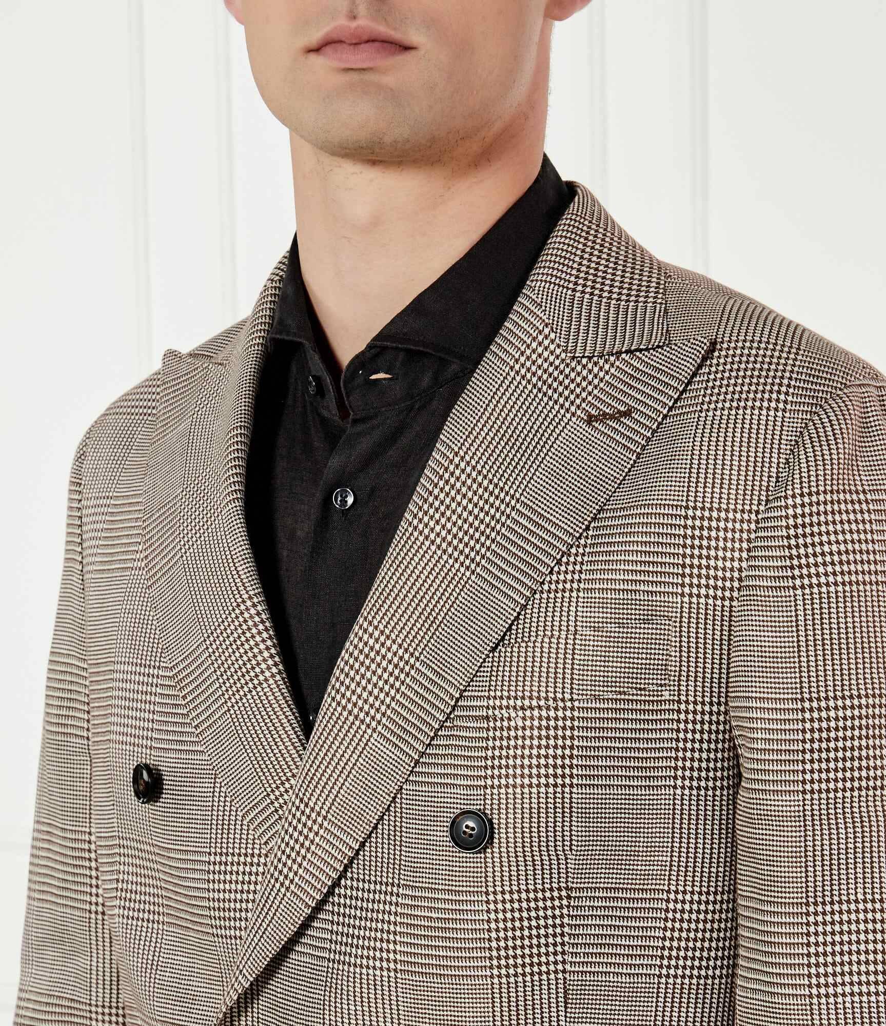 Oscar Jacobson Sacou Farris | Regular Fit | cu adaos de in