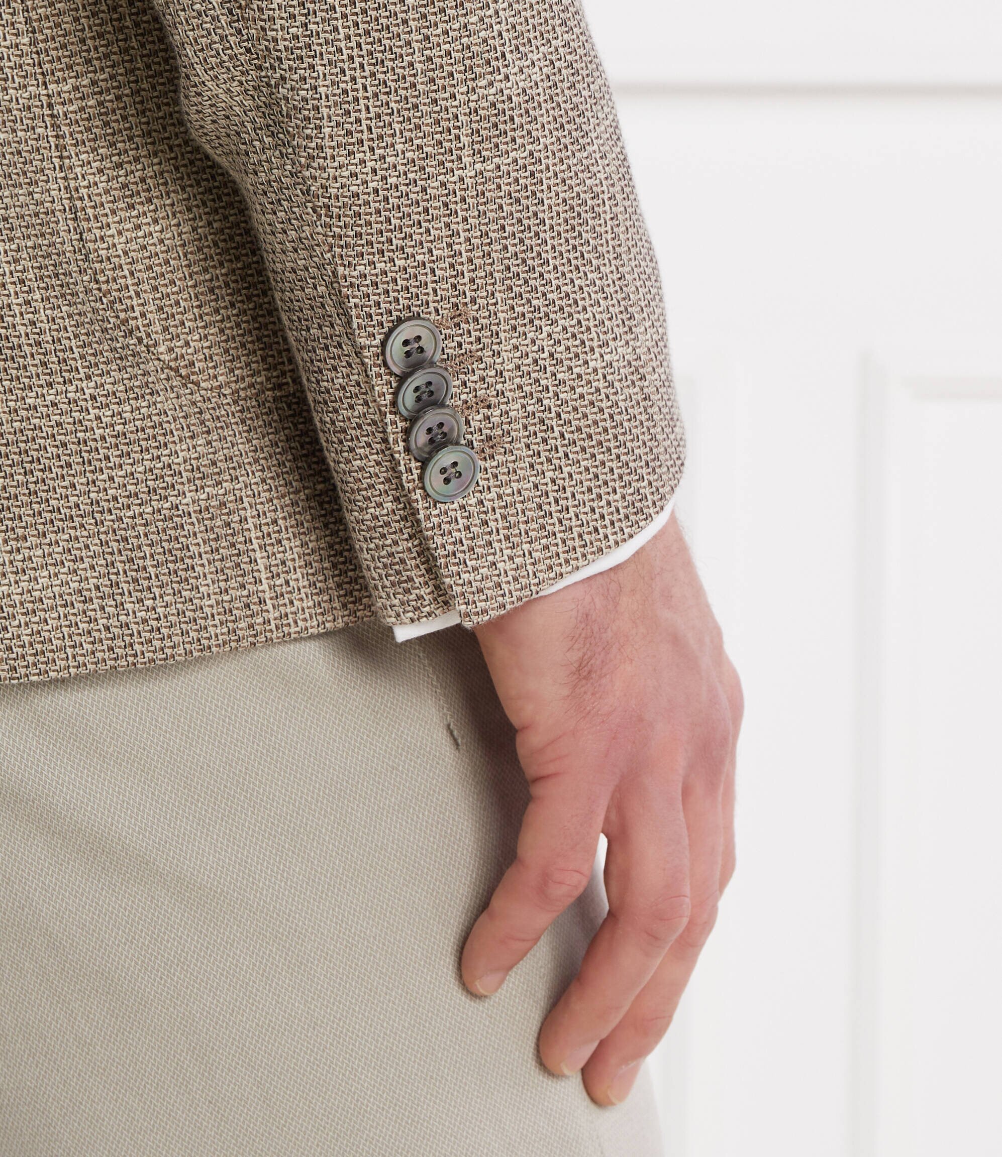 Oscar Jacobson Sacou Ferry Patch Soft | Regular Fit