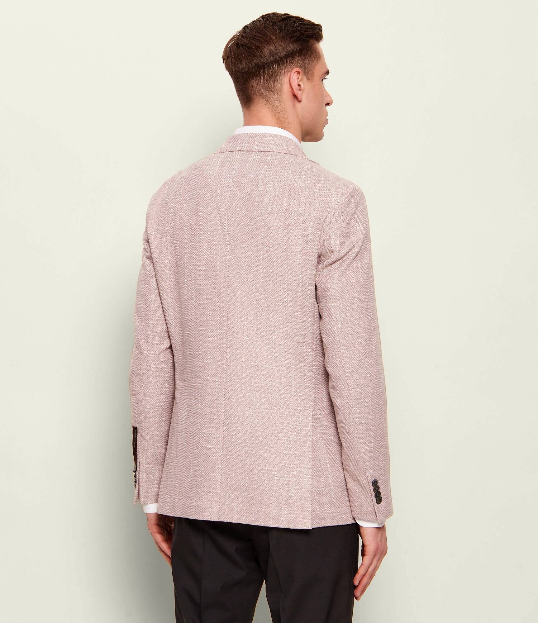 Oscar Jacobson Sacou Ferry | regular fit | cu adaos de in