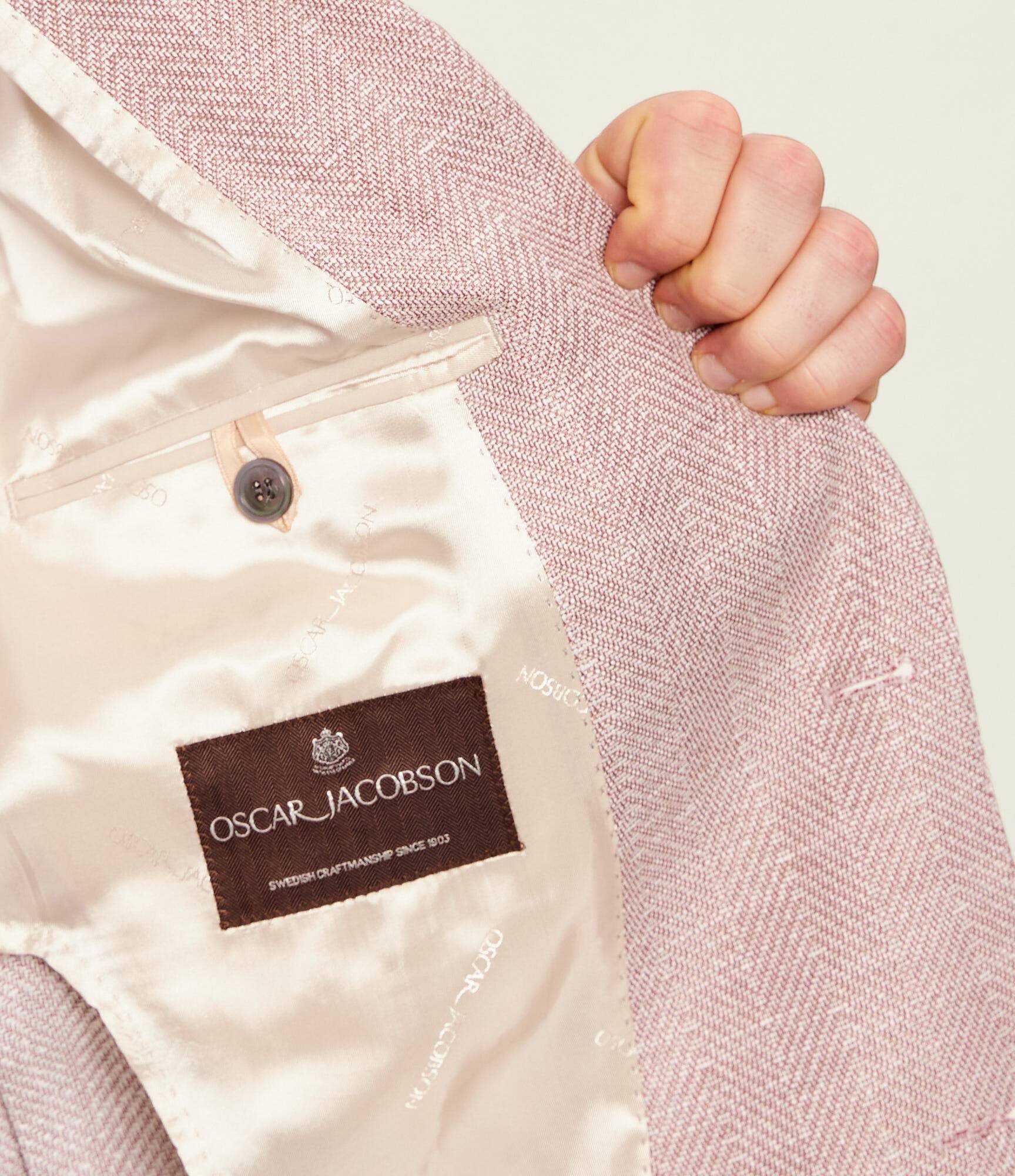 Oscar Jacobson Sacou Ferry | regular fit | cu adaos de in
