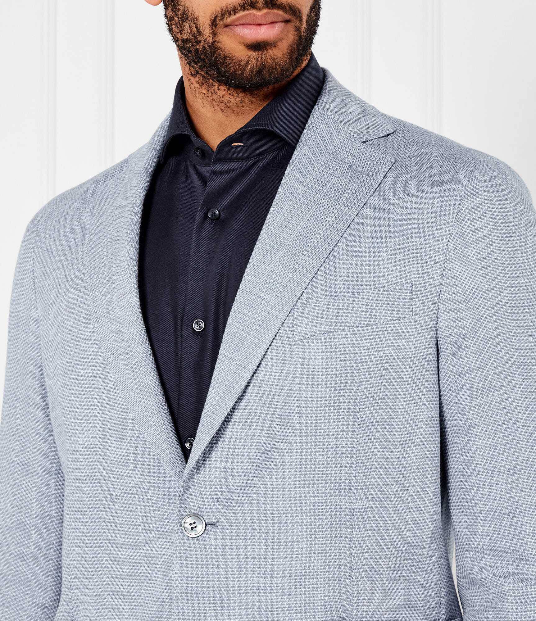 Oscar Jacobson Sacou Ferry | Regular Fit | cu adaos de in