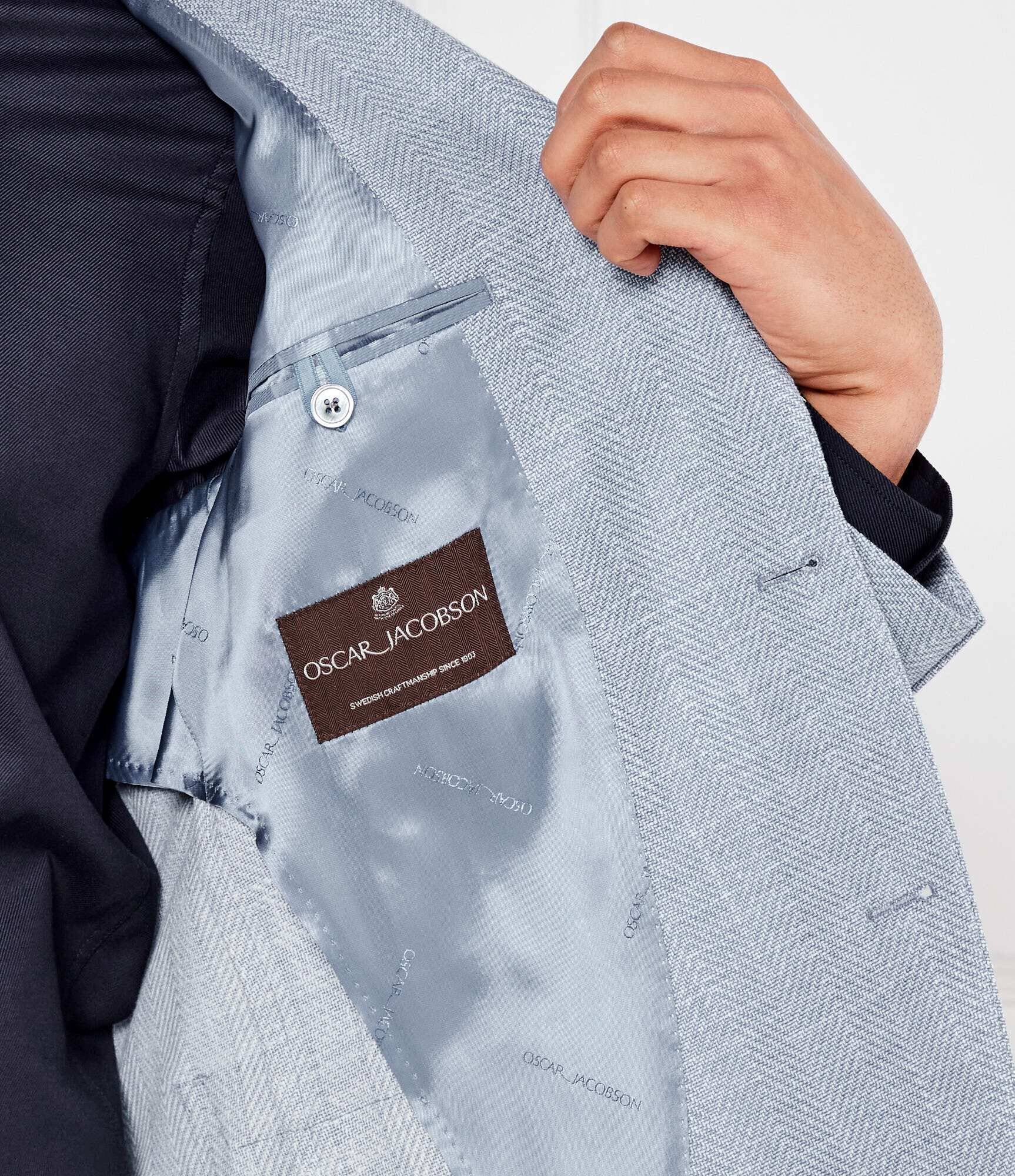 Oscar Jacobson Sacou Ferry | Regular Fit | cu adaos de in