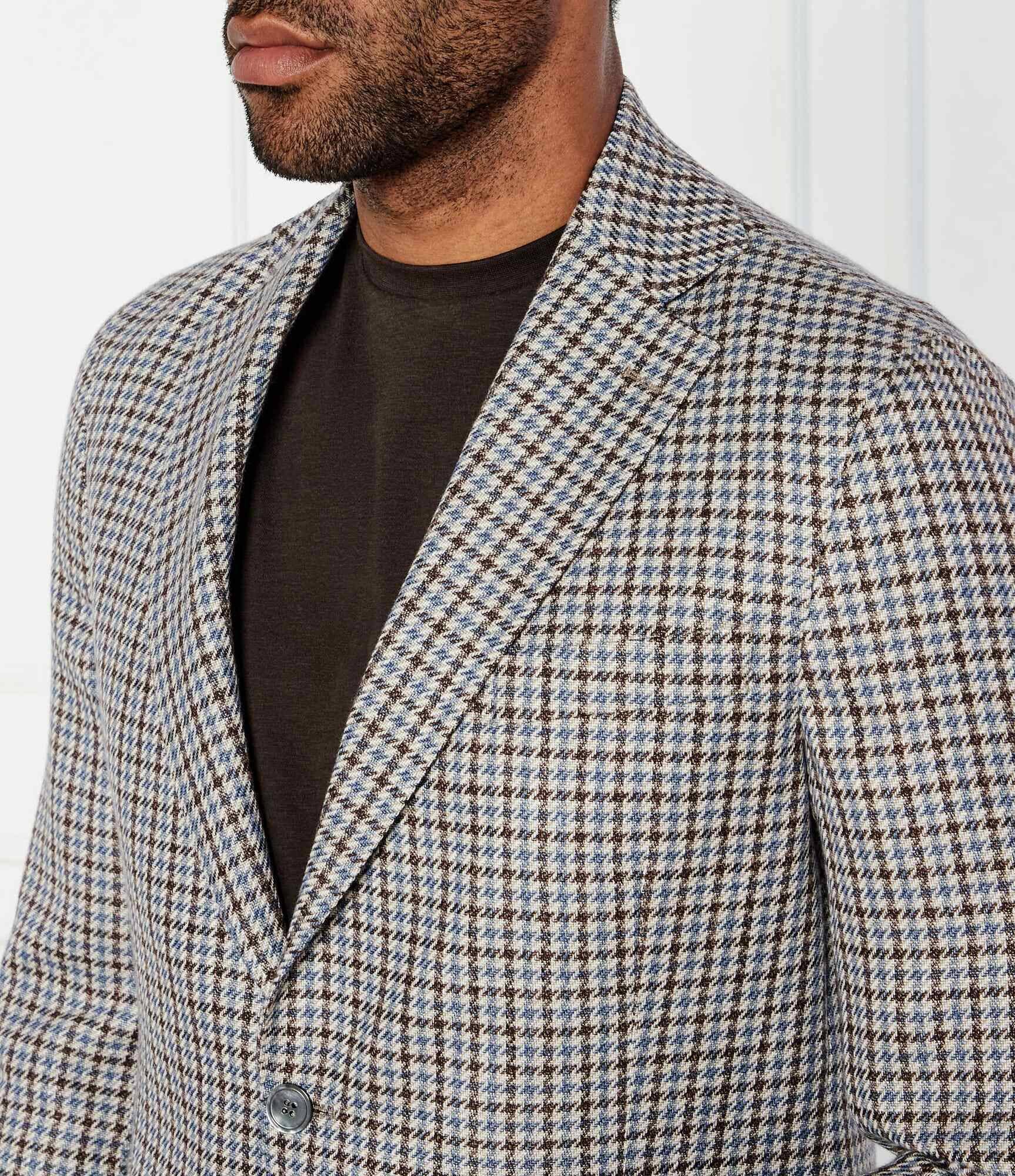 Oscar Jacobson Sacou Ferry | regular fit | cu adaos de in