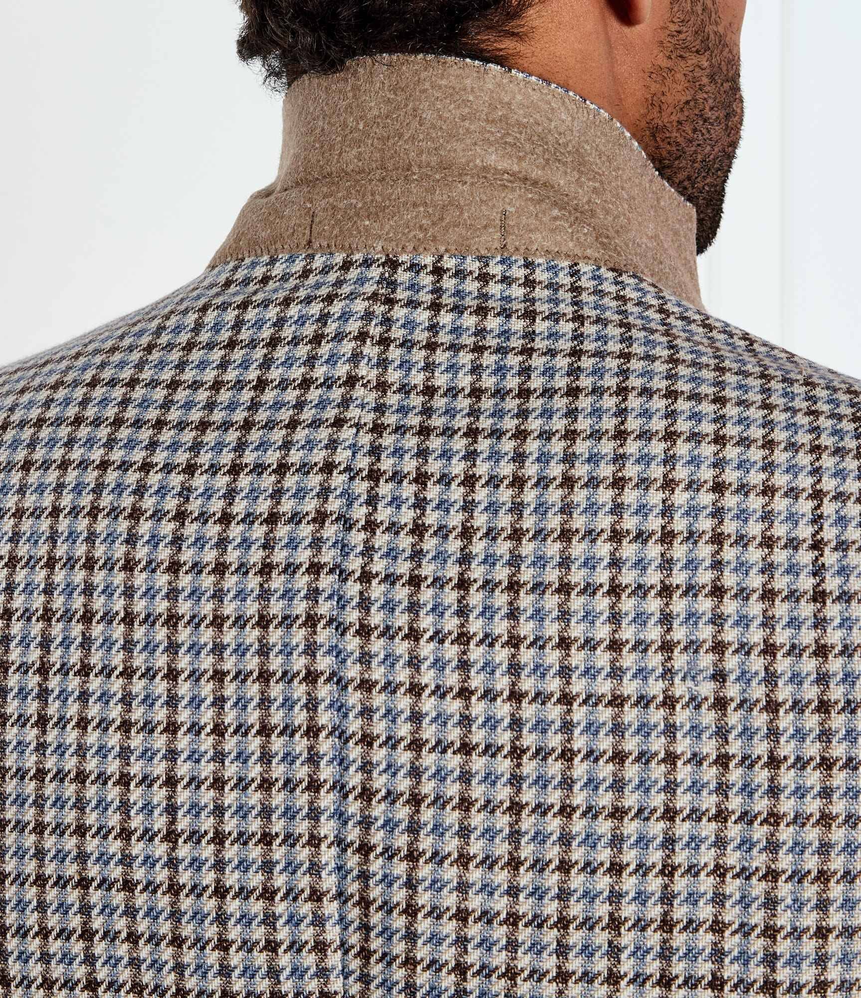 Oscar Jacobson Sacou Ferry | regular fit | cu adaos de in
