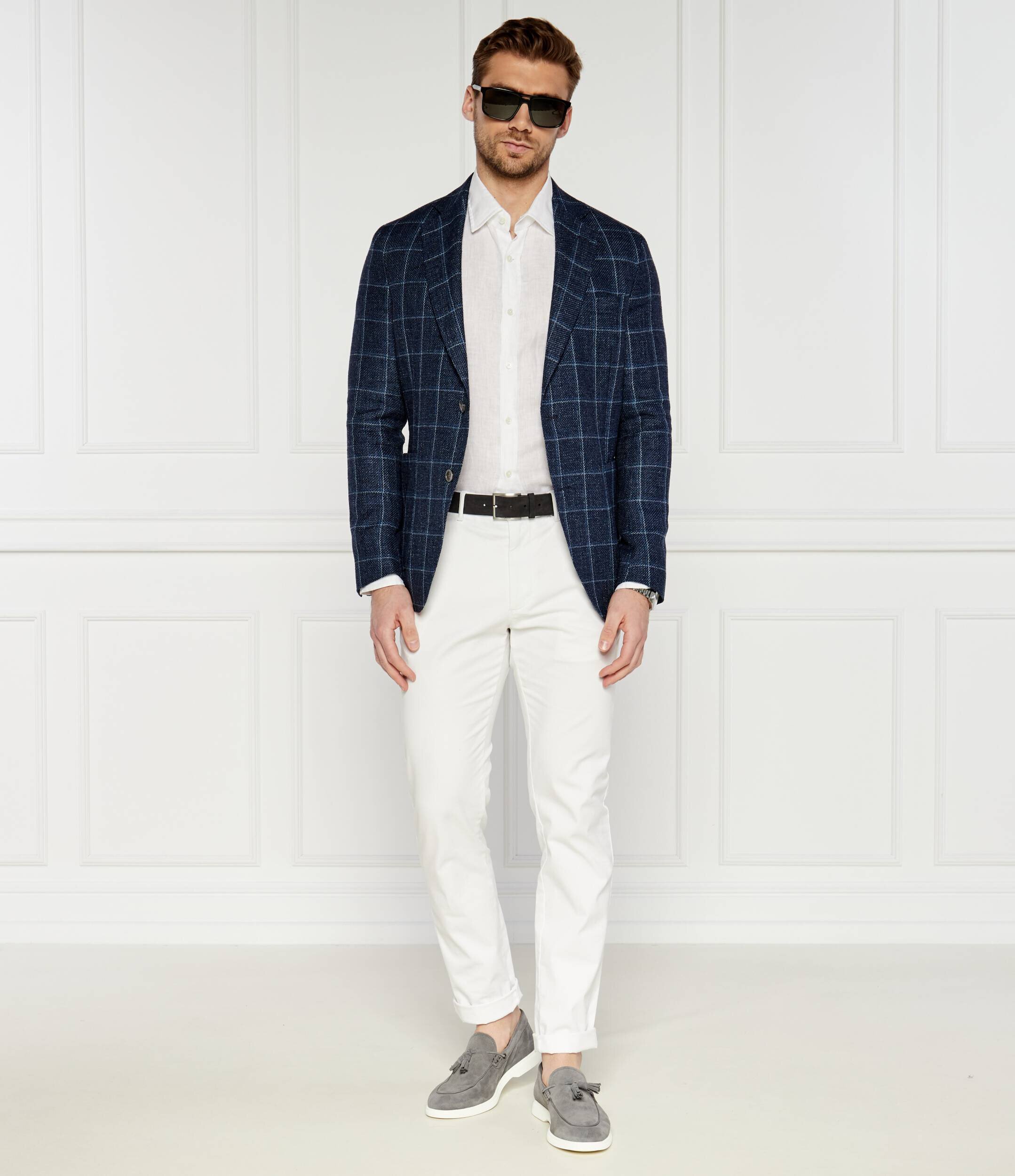 Oscar Jacobson Sacou Ferry | Regular Fit | cu adaos de in