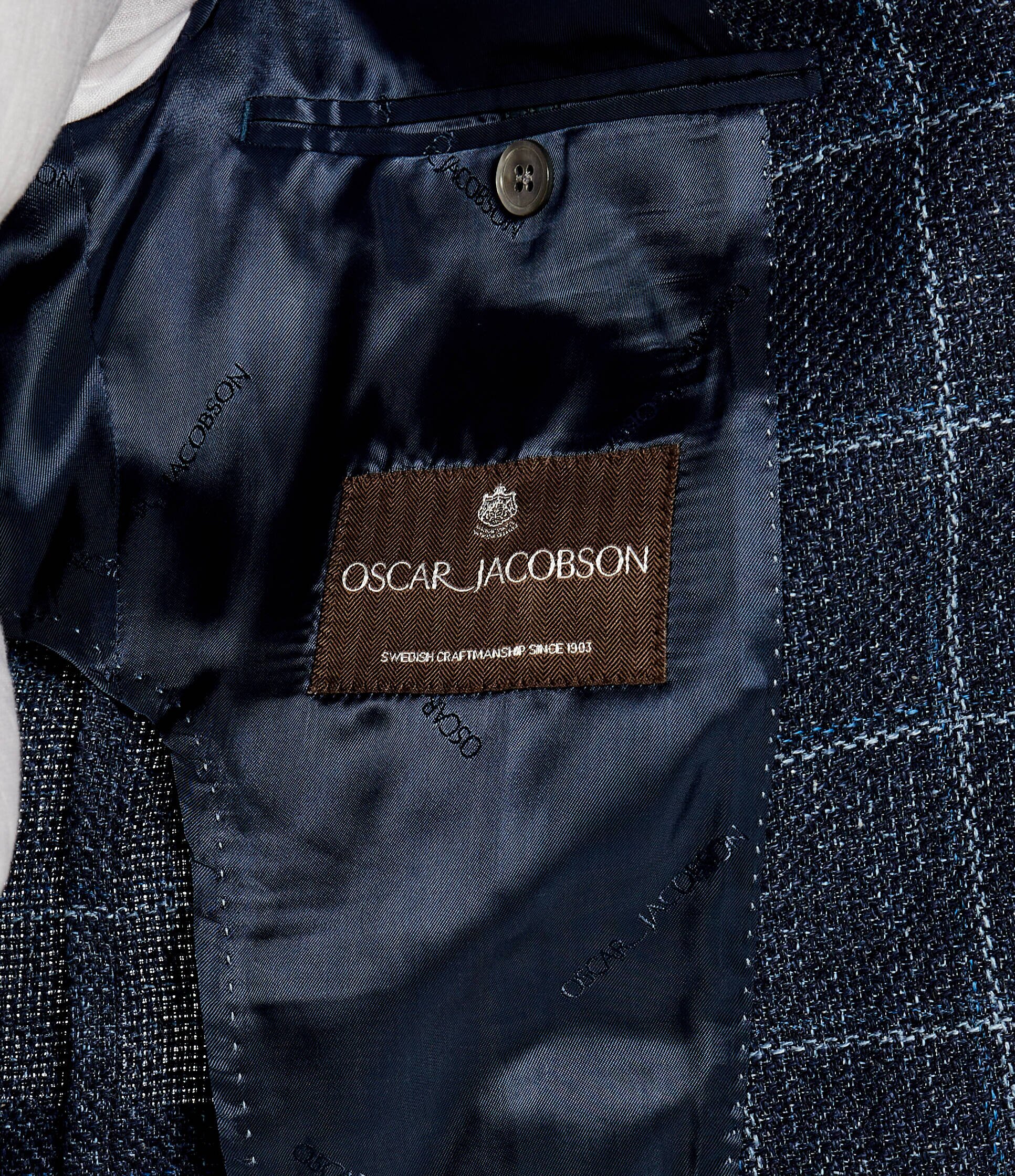 Oscar Jacobson Sacou Ferry | Regular Fit | cu adaos de in