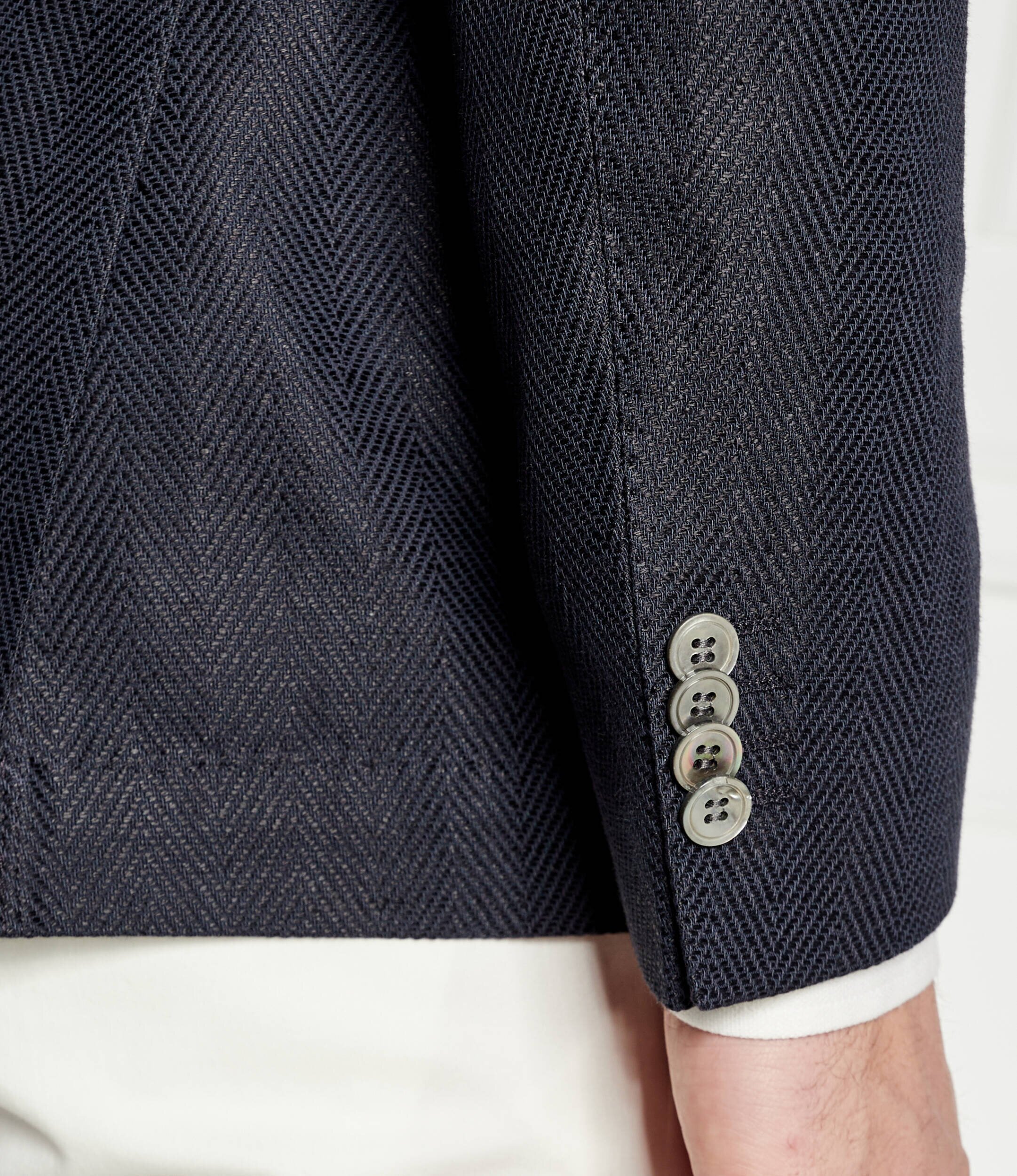 Oscar Jacobson Sacou Ferry | Regular Fit | cu adaos de in