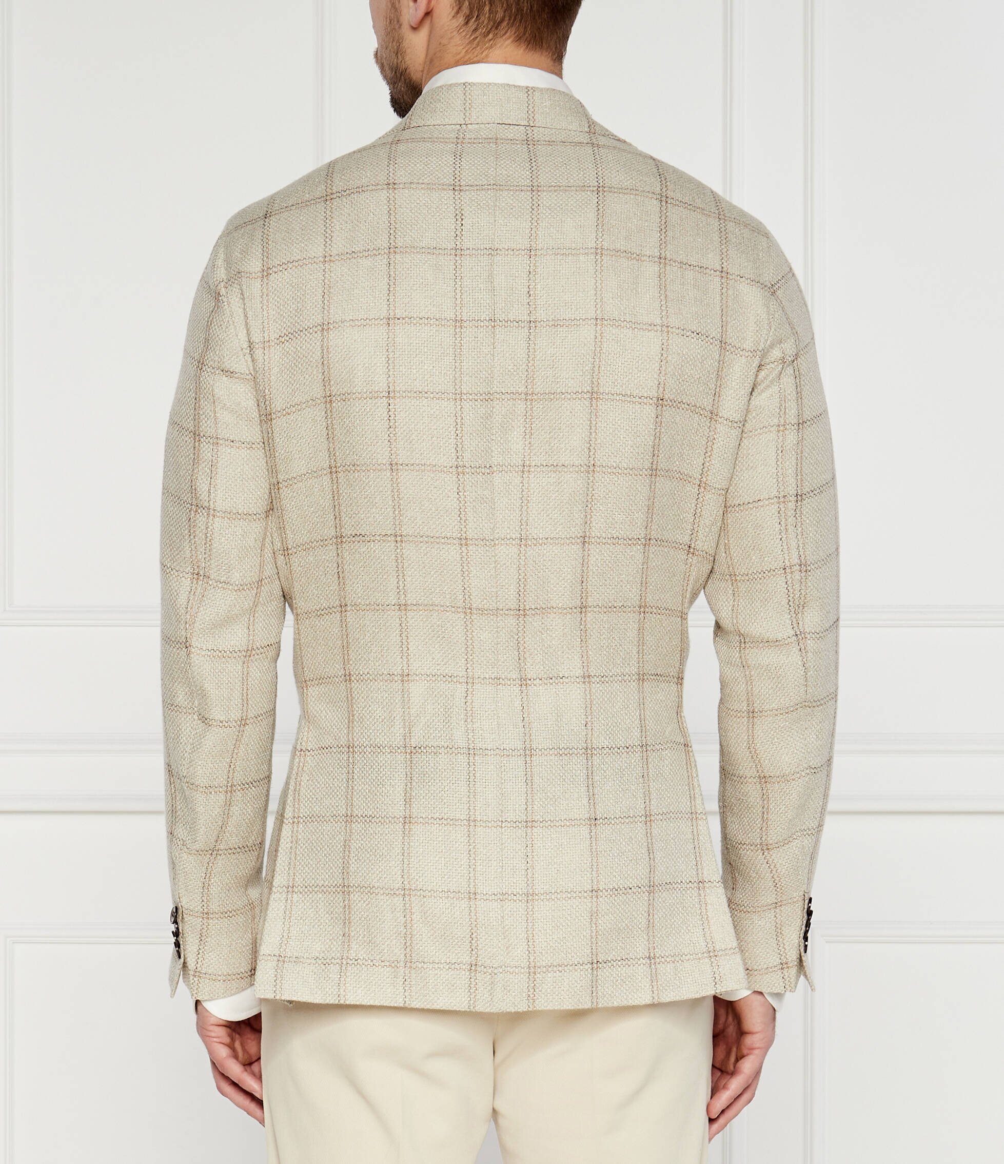 Oscar Jacobson Sacou Ferry Soft | Regular Fit | cu adaos de in