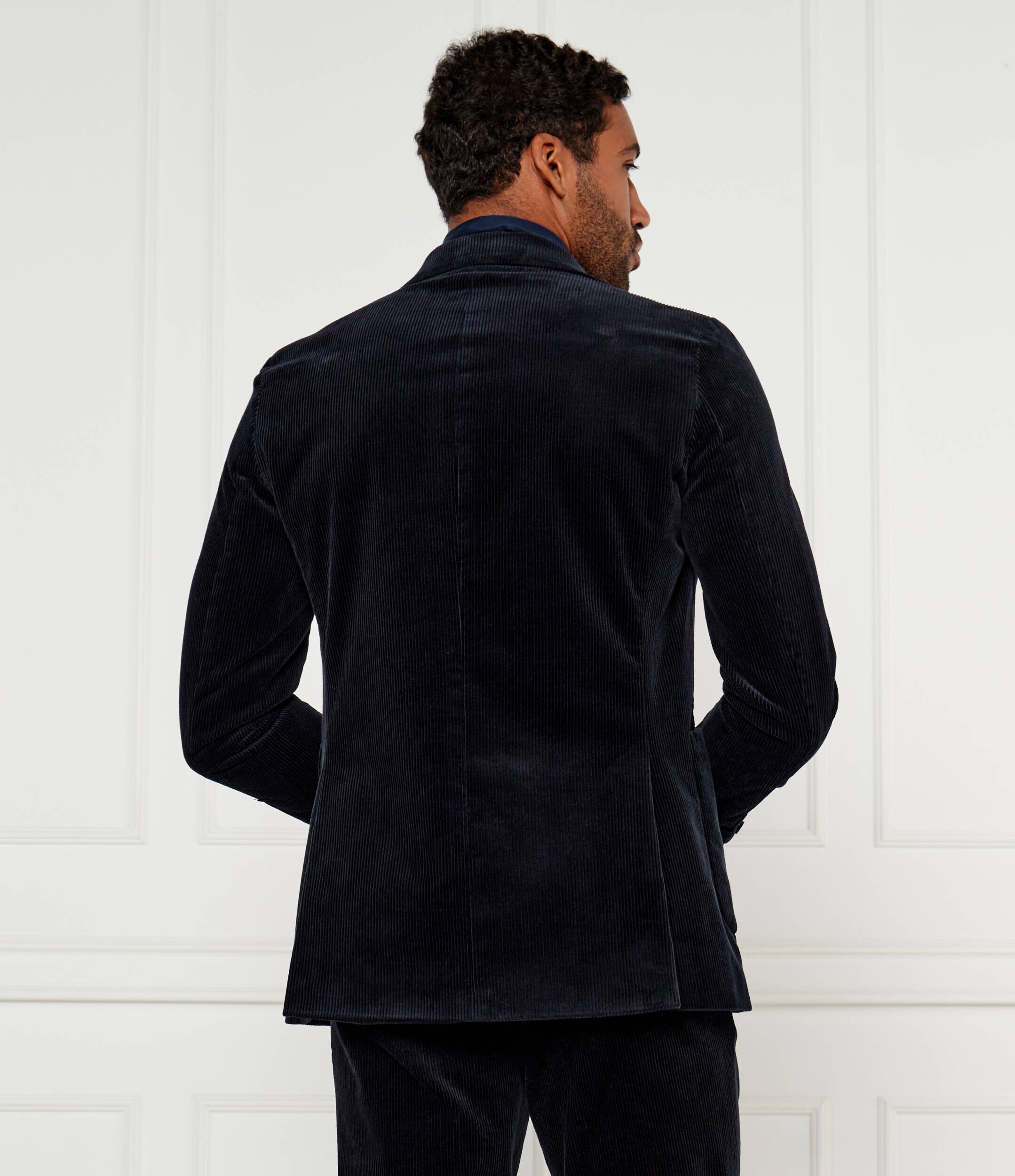 Oscar Jacobson Sacou | regular fit | catifea reiată
