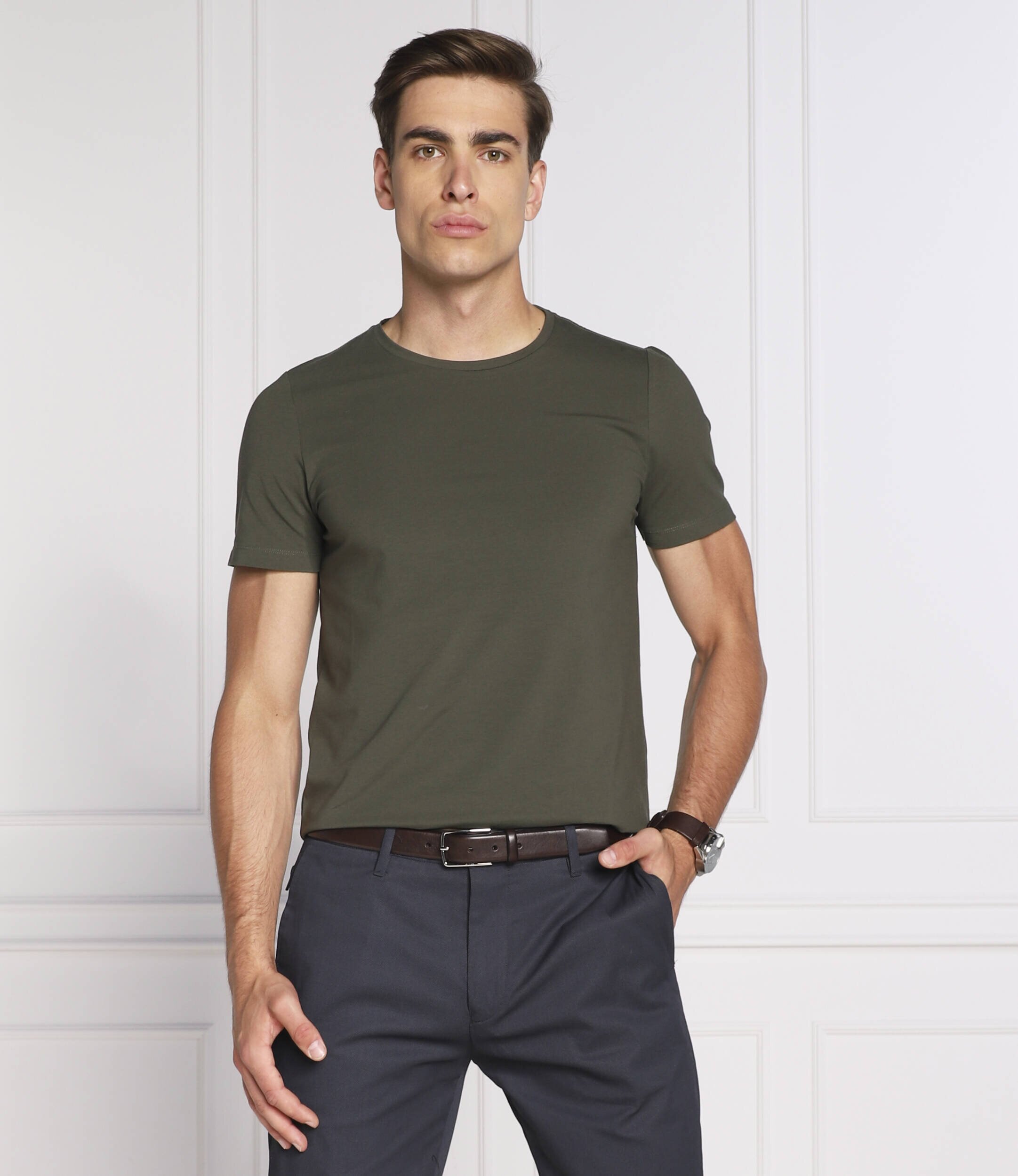 Oscar Jacobson Tricou Kyran | Slim Fit