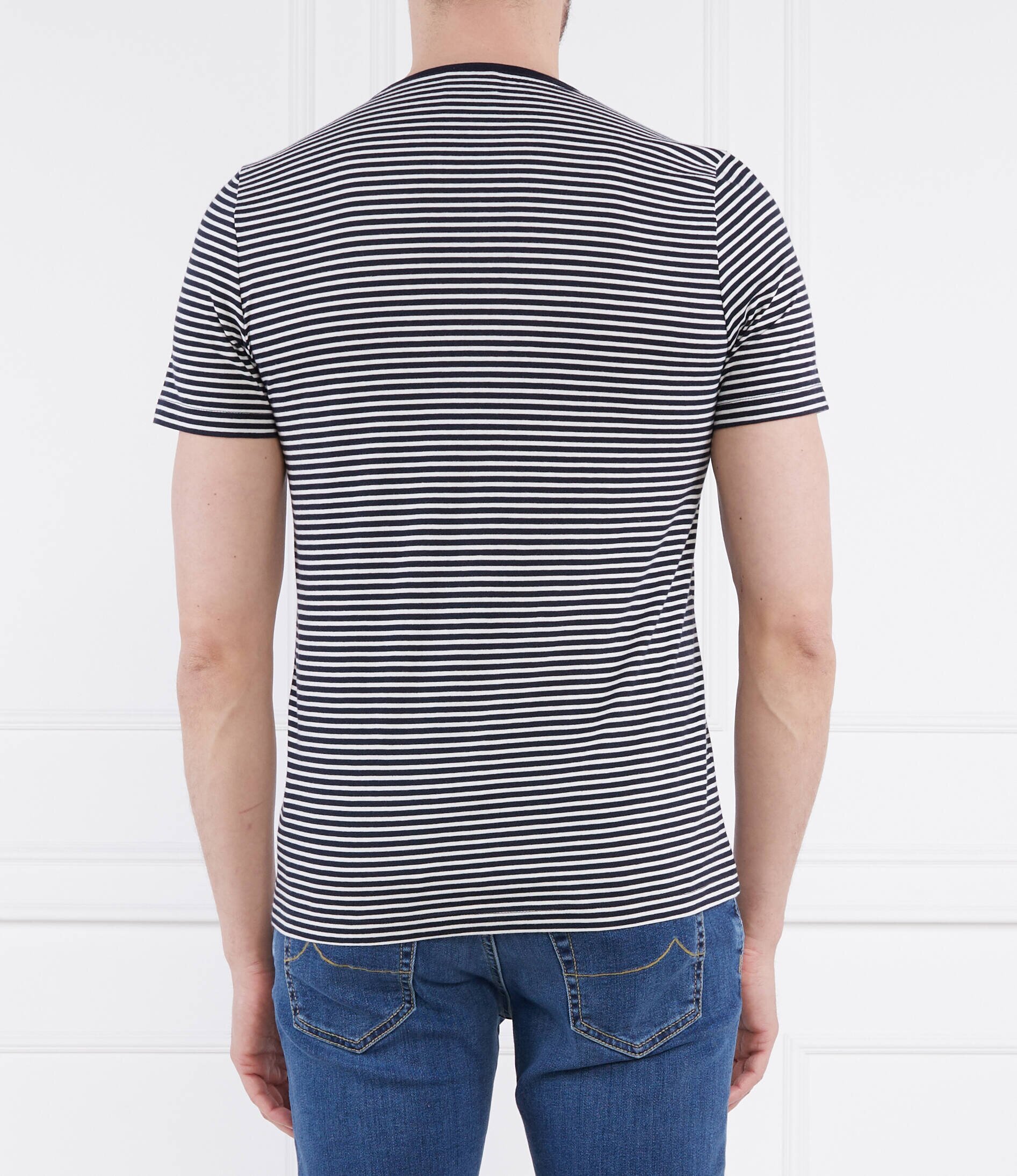 Oscar Jacobson Tricou Kyran Striped | Regular Fit
