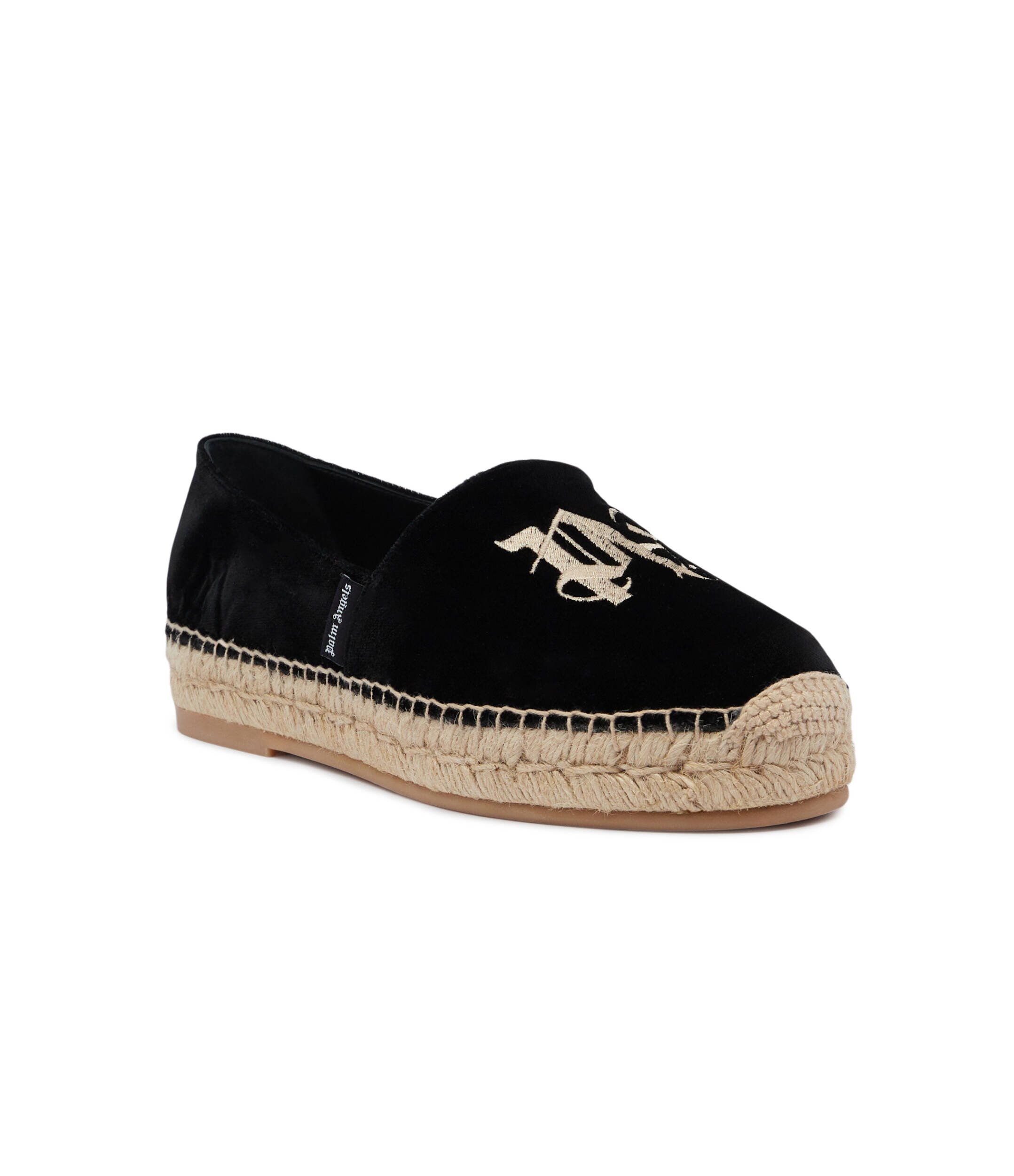 PALM ANGELS Espadrile cu adaos de piele