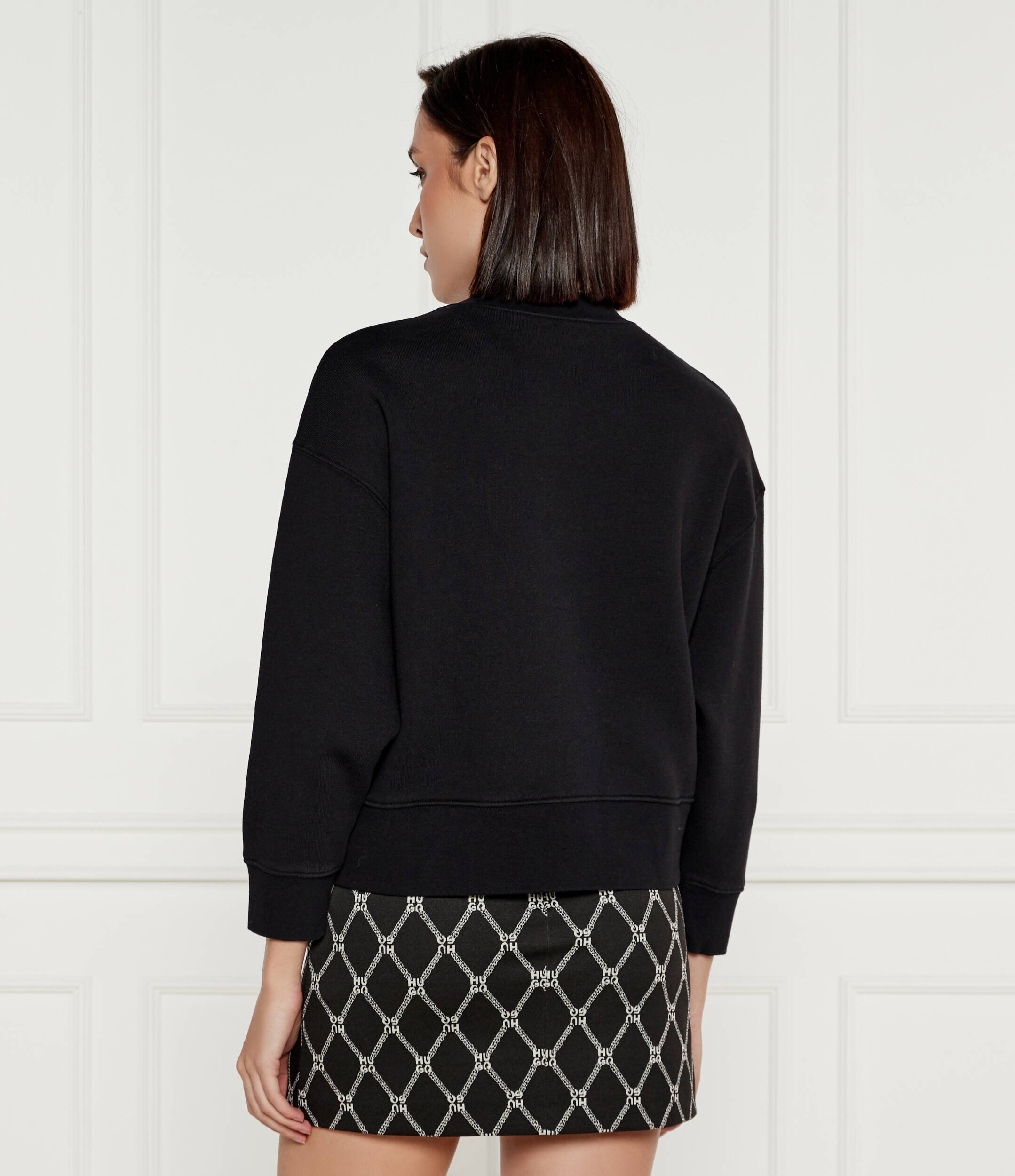 PALM ANGELS Hanorac COLLEGE CLASSIC CREW | Cropped Fit