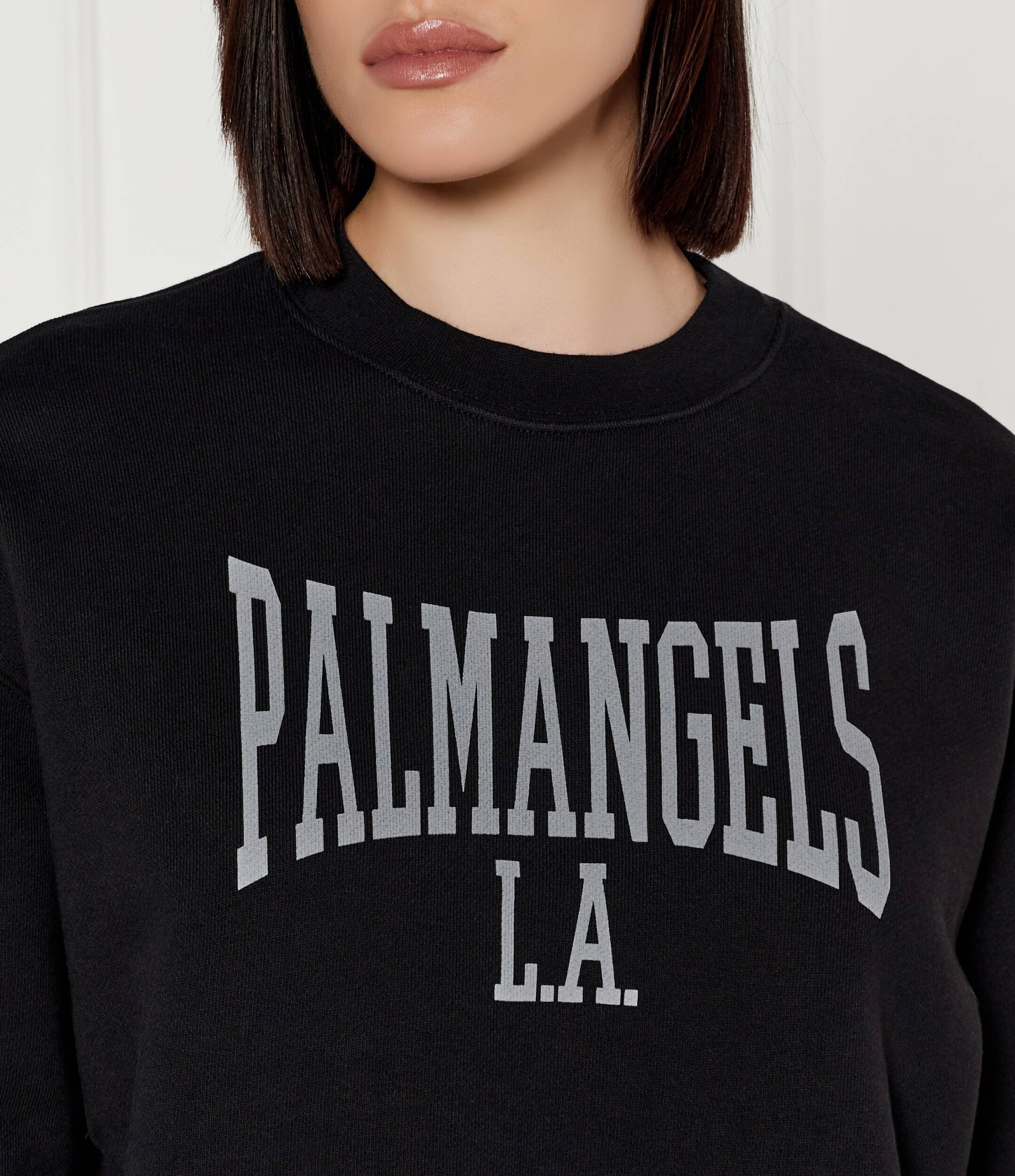 PALM ANGELS Hanorac COLLEGE CLASSIC CREW | Cropped Fit