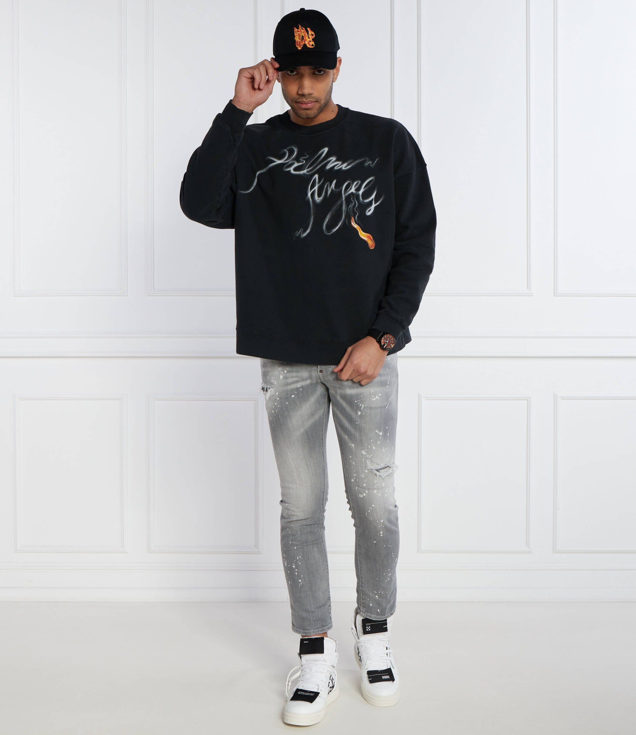 PALM ANGELS Hanorac | Loose fit