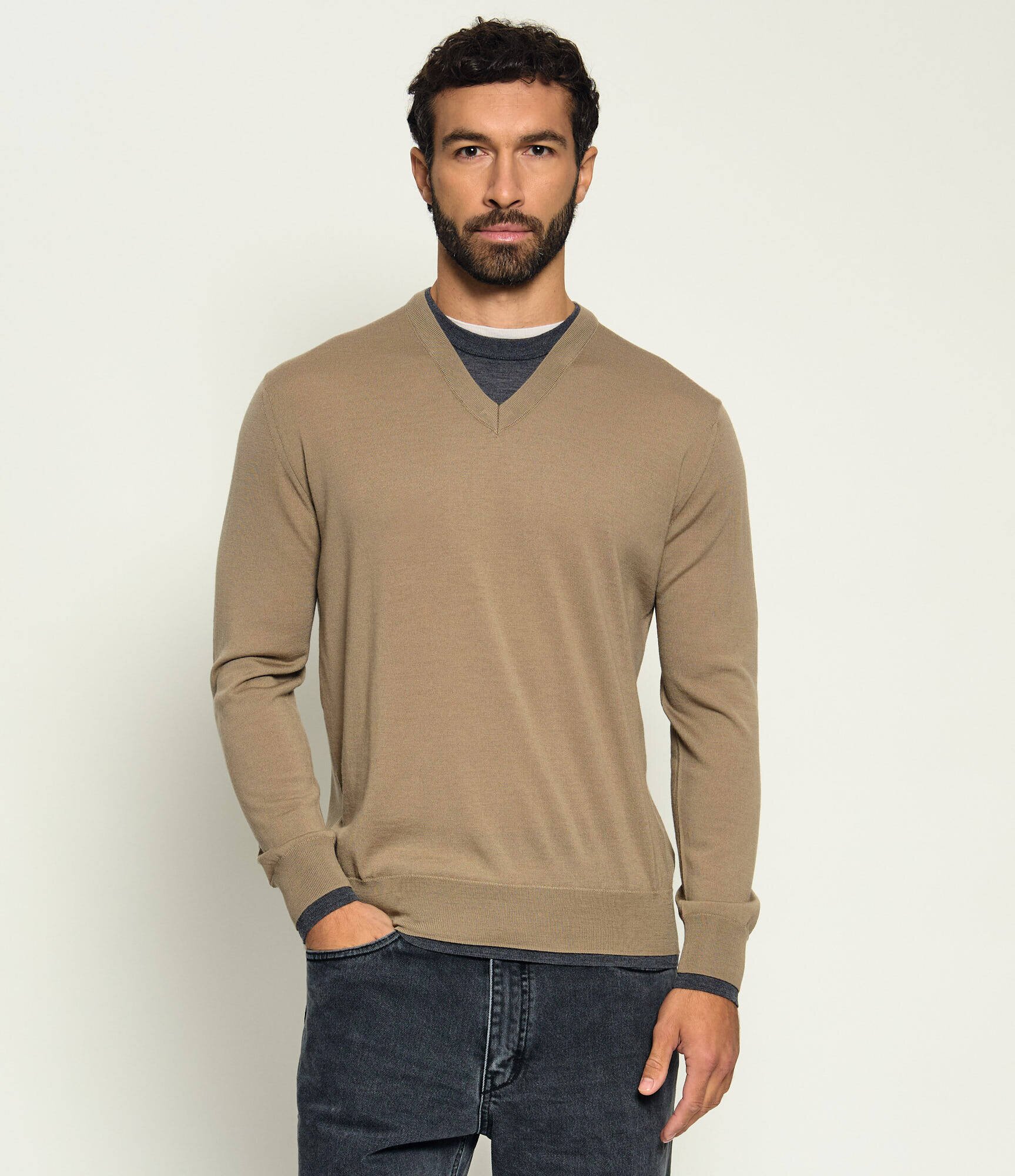 PAOLO PECORA De lână pulover | regular fit