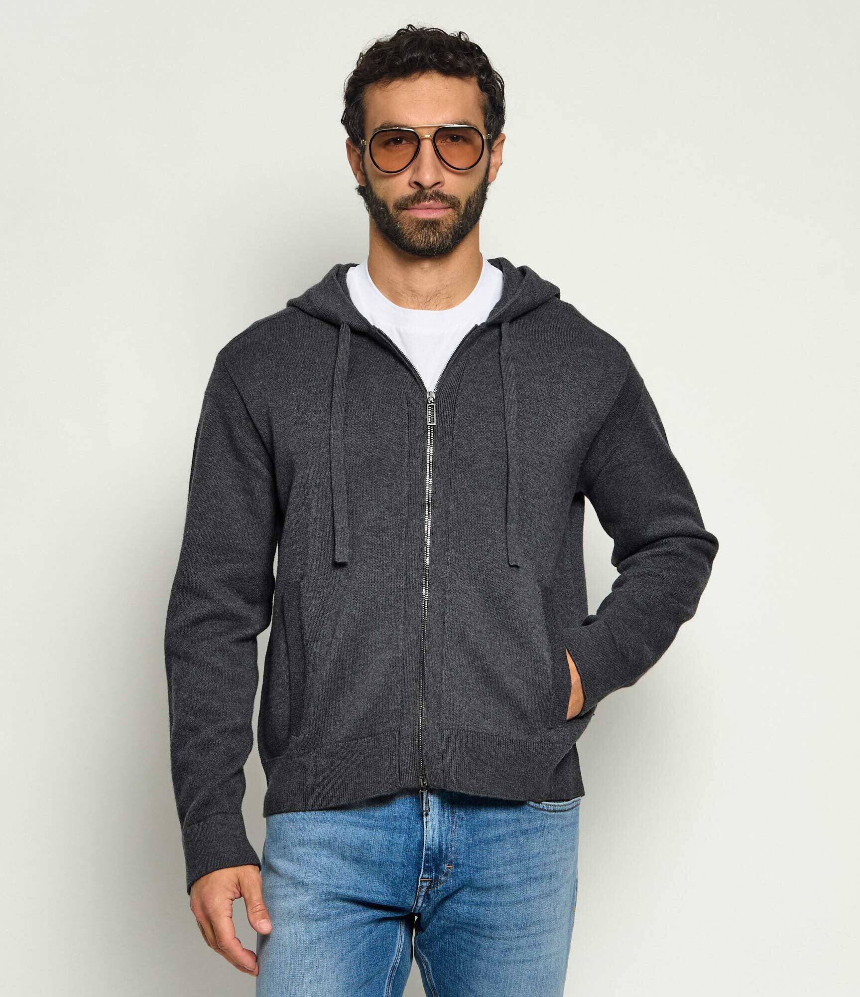 PAOLO PECORA Pulover | regular fit cu adaos de lână