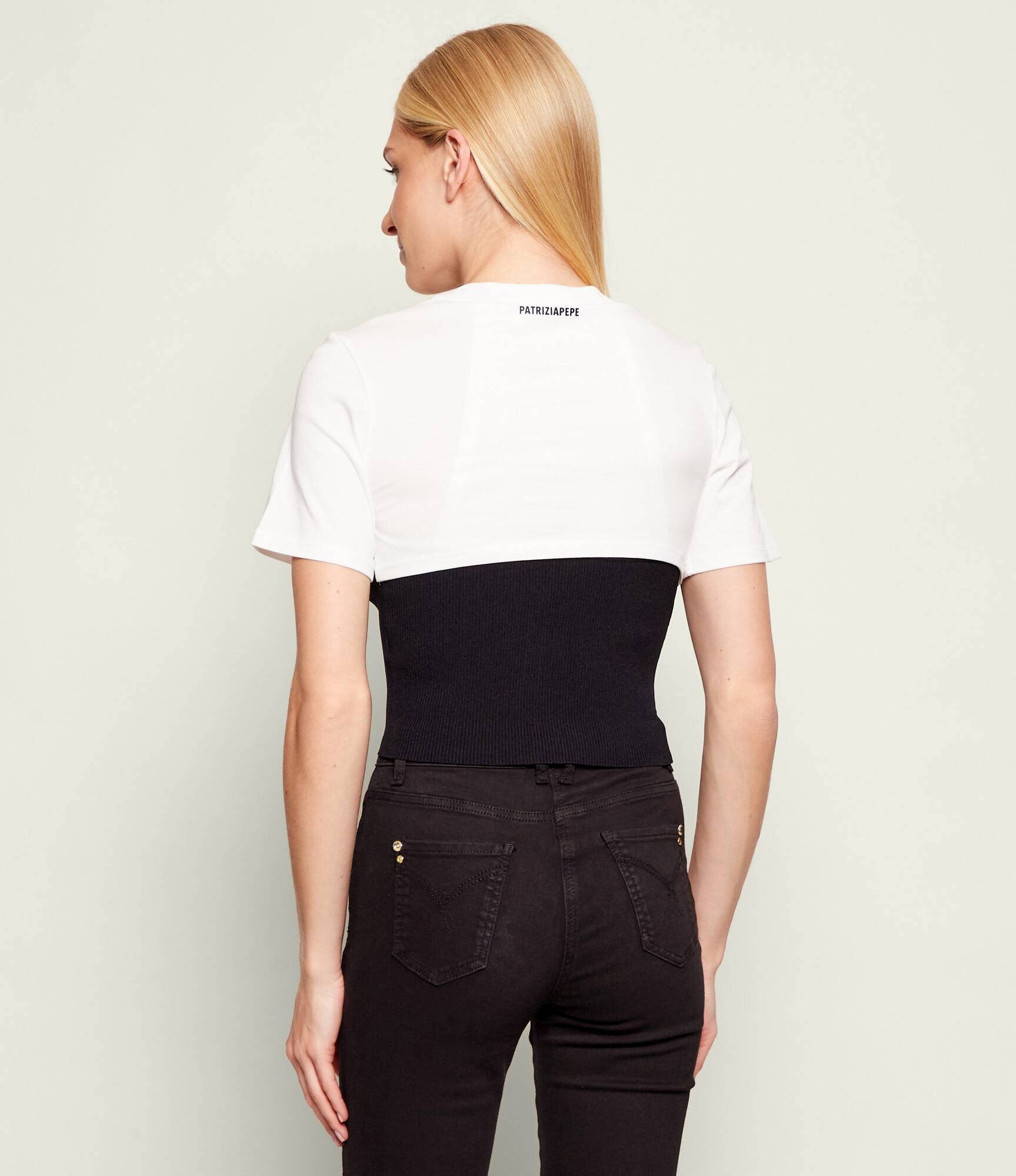 Patrizia Pepe Bluză | Cropped Fit