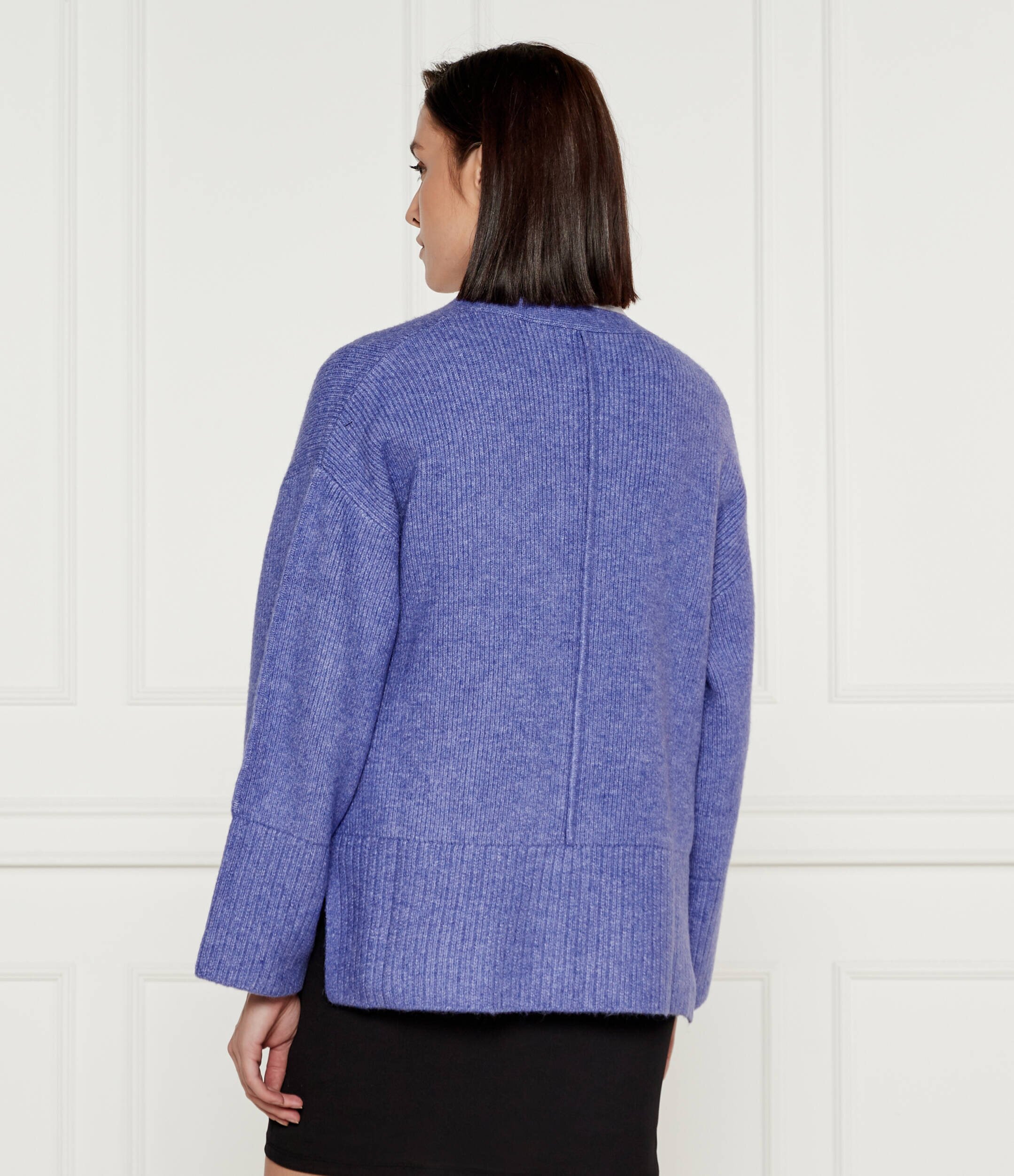Patrizia Pepe Cardigan | Loose fit cu adaos de lână