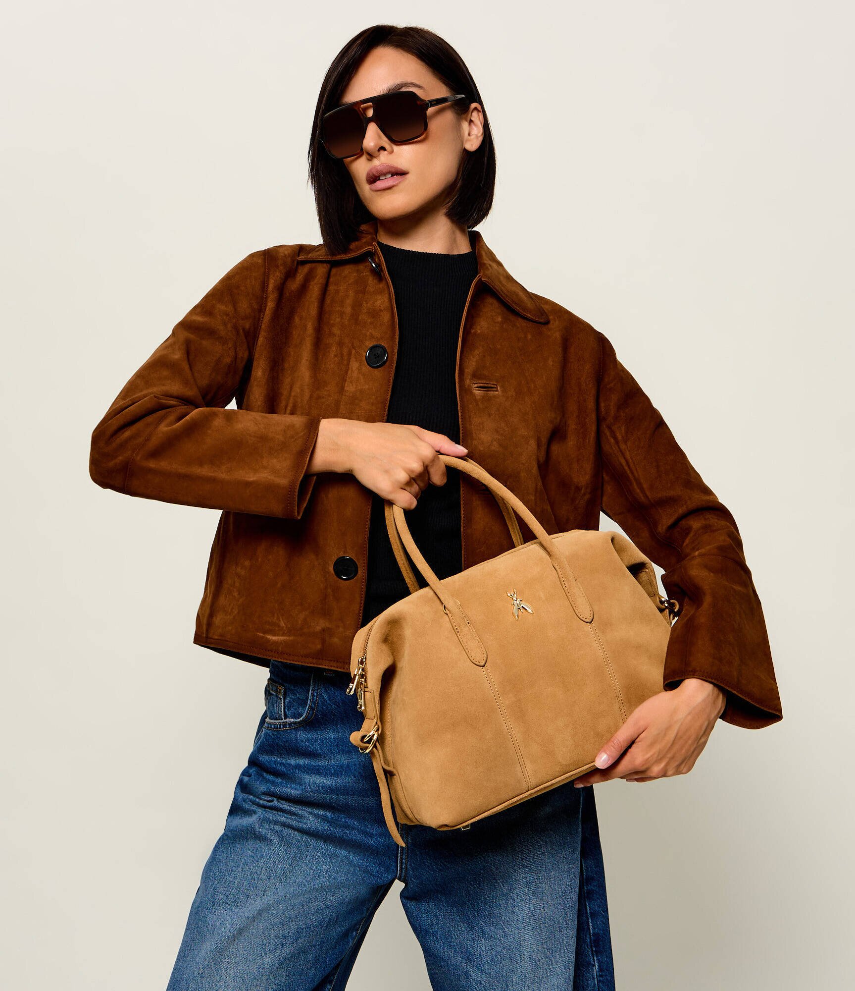 Patrizia Pepe Cufăr New Business | piele întoarsă