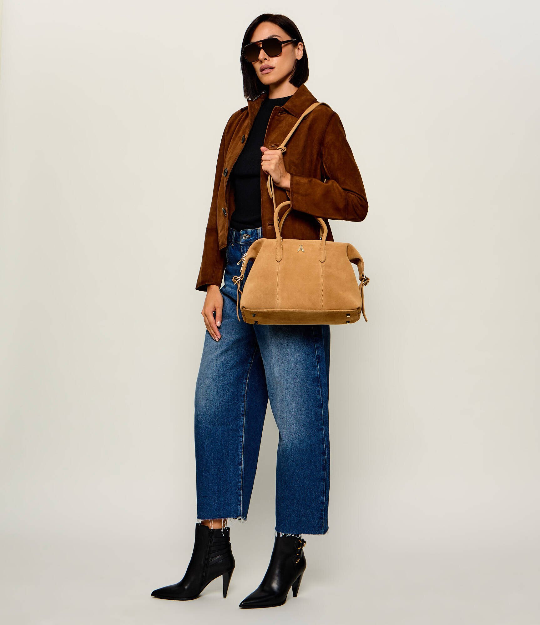 Patrizia Pepe Cufăr New Business | piele întoarsă