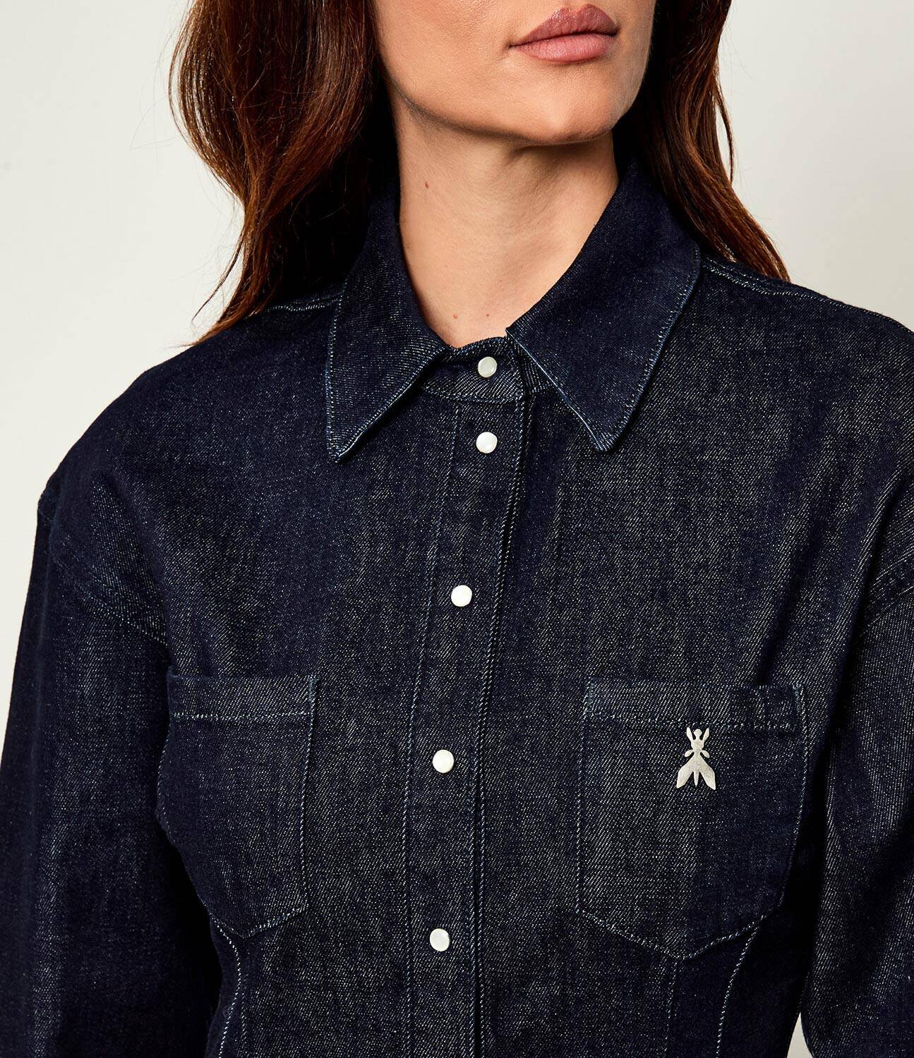 Patrizia Pepe De blugi cămașă | Slim Fit