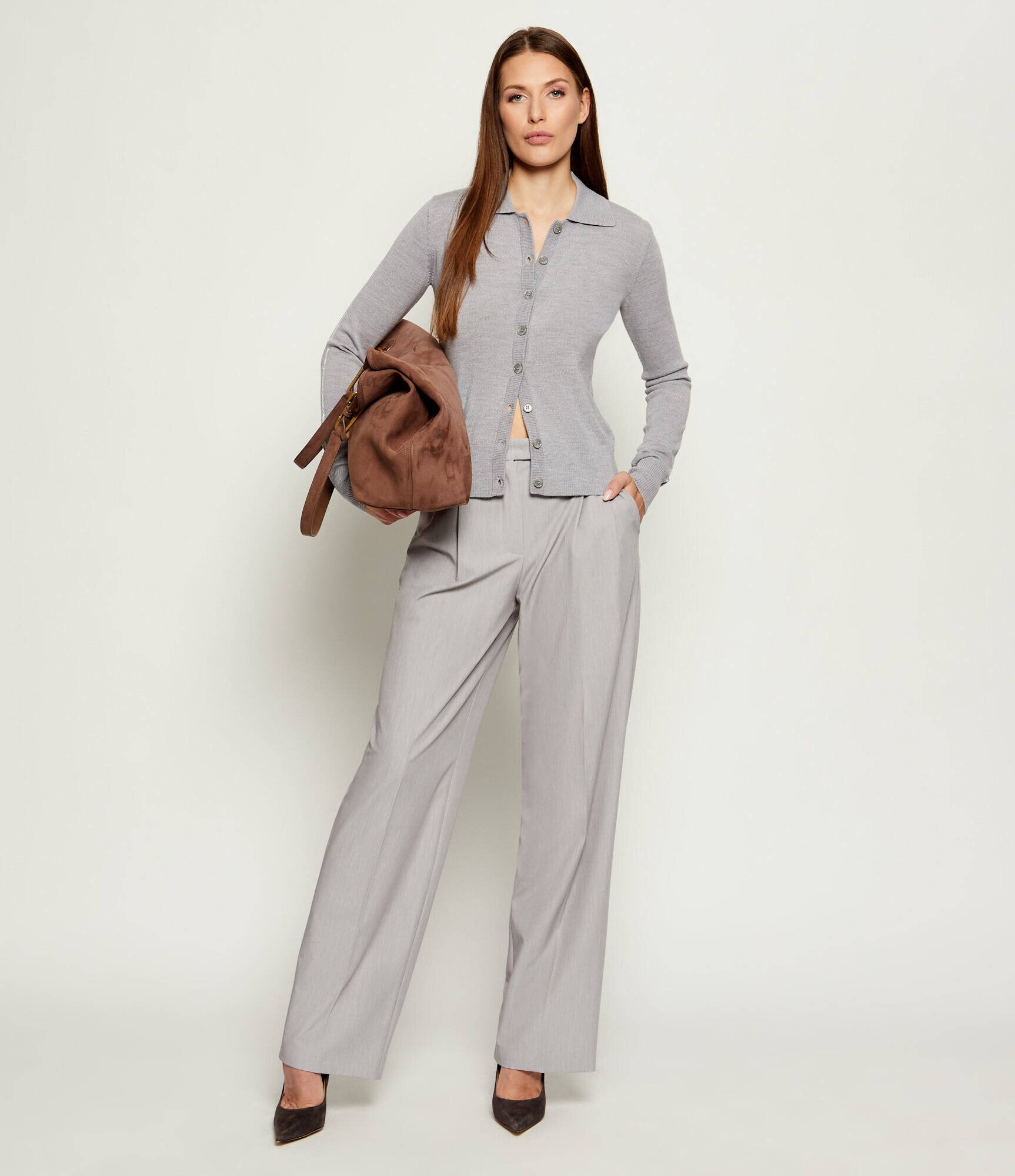 Patrizia Pepe De lână cardigan | Slim Fit
