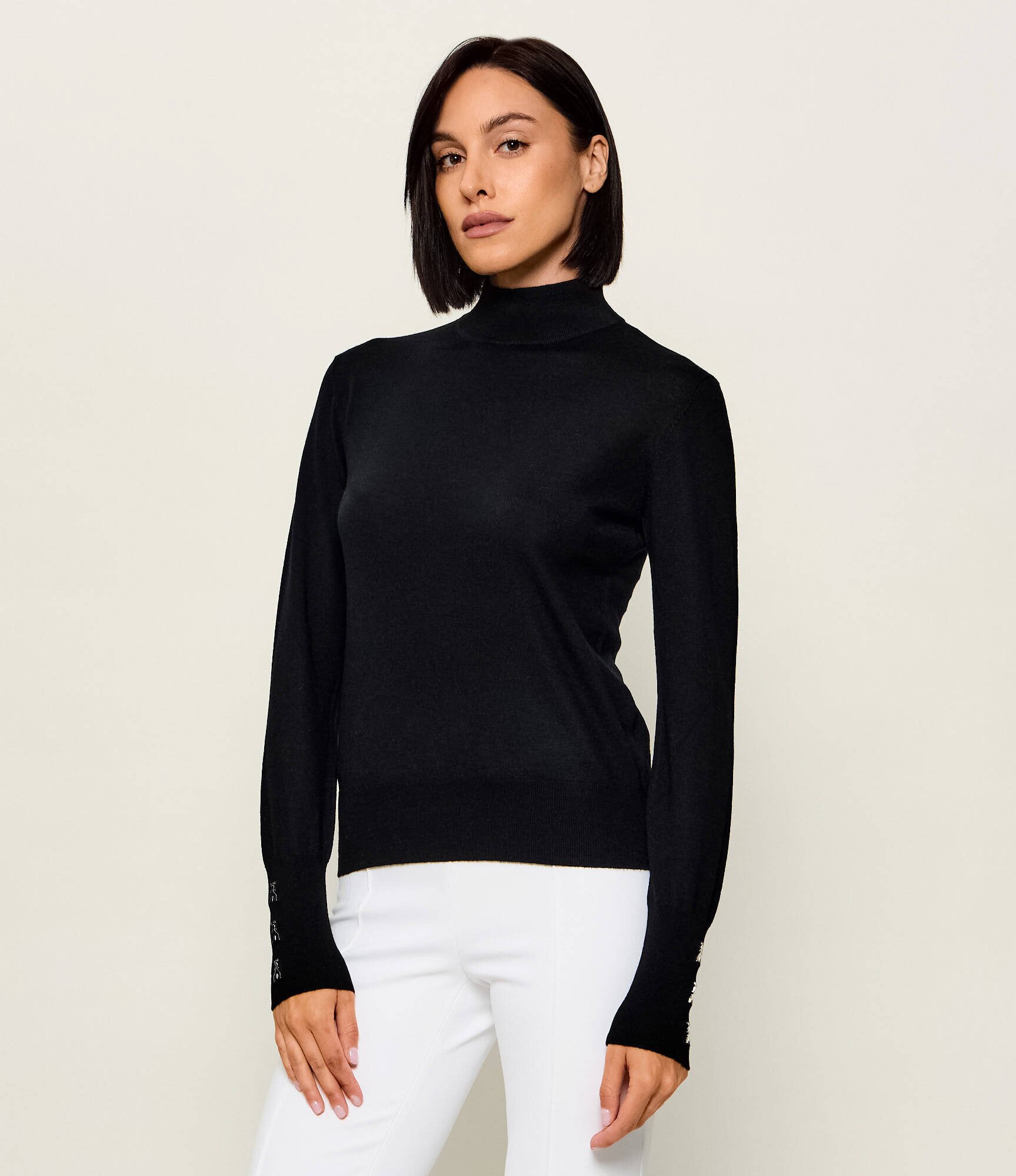 Patrizia Pepe De lână maletă | Slim Fit
