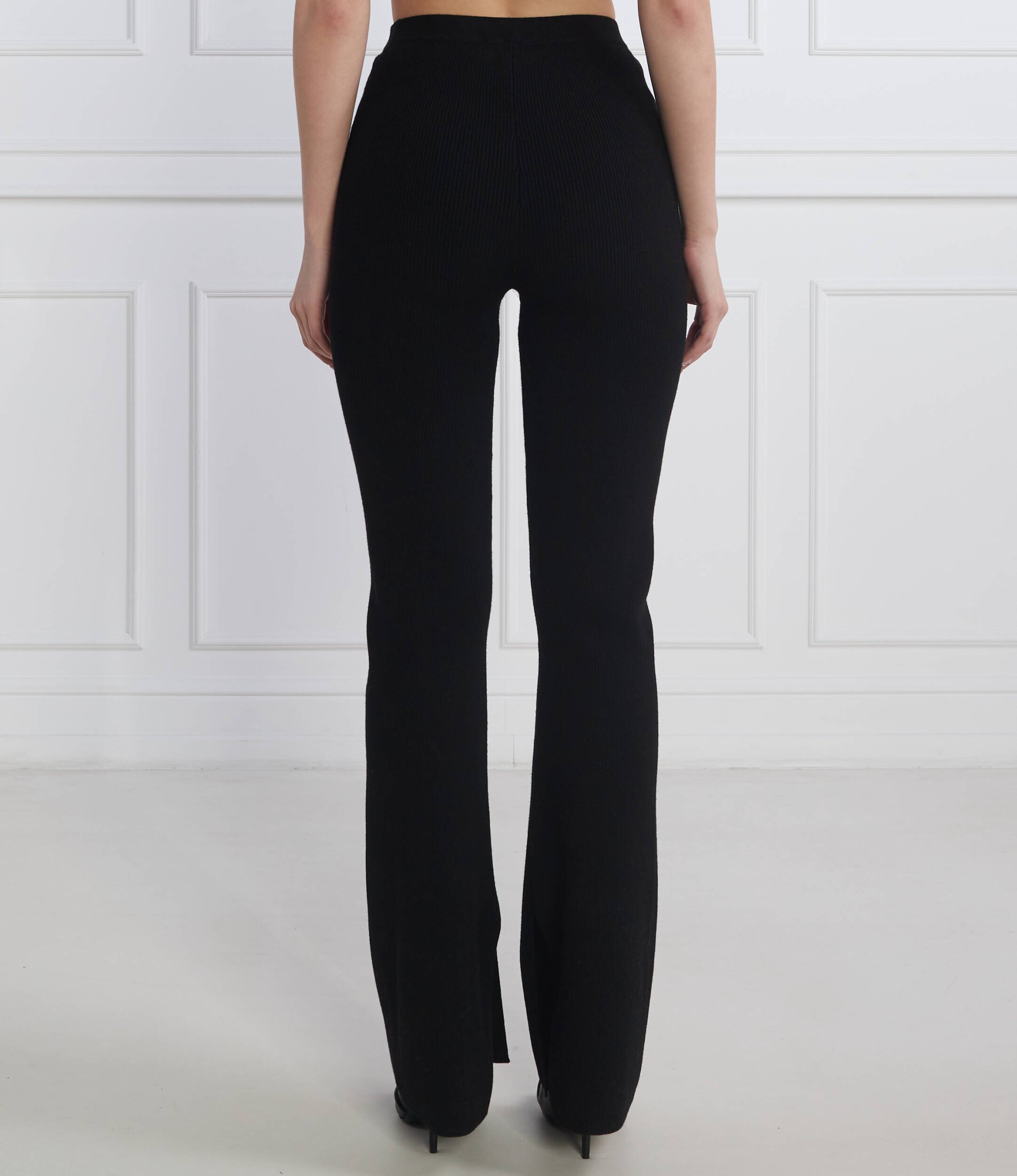 Patrizia Pepe de lână pantaloni | flare fit