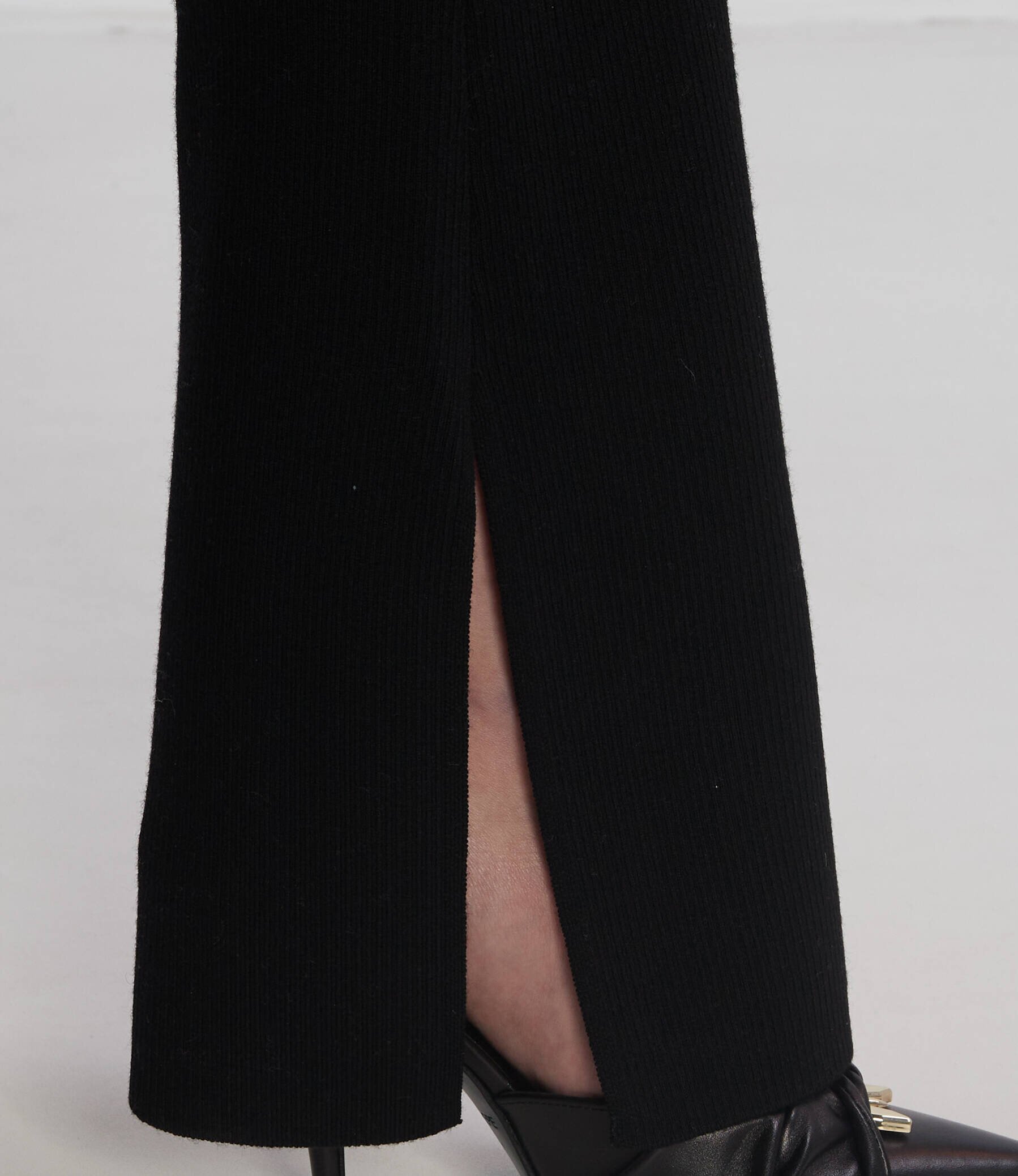 Patrizia Pepe de lână pantaloni | flare fit