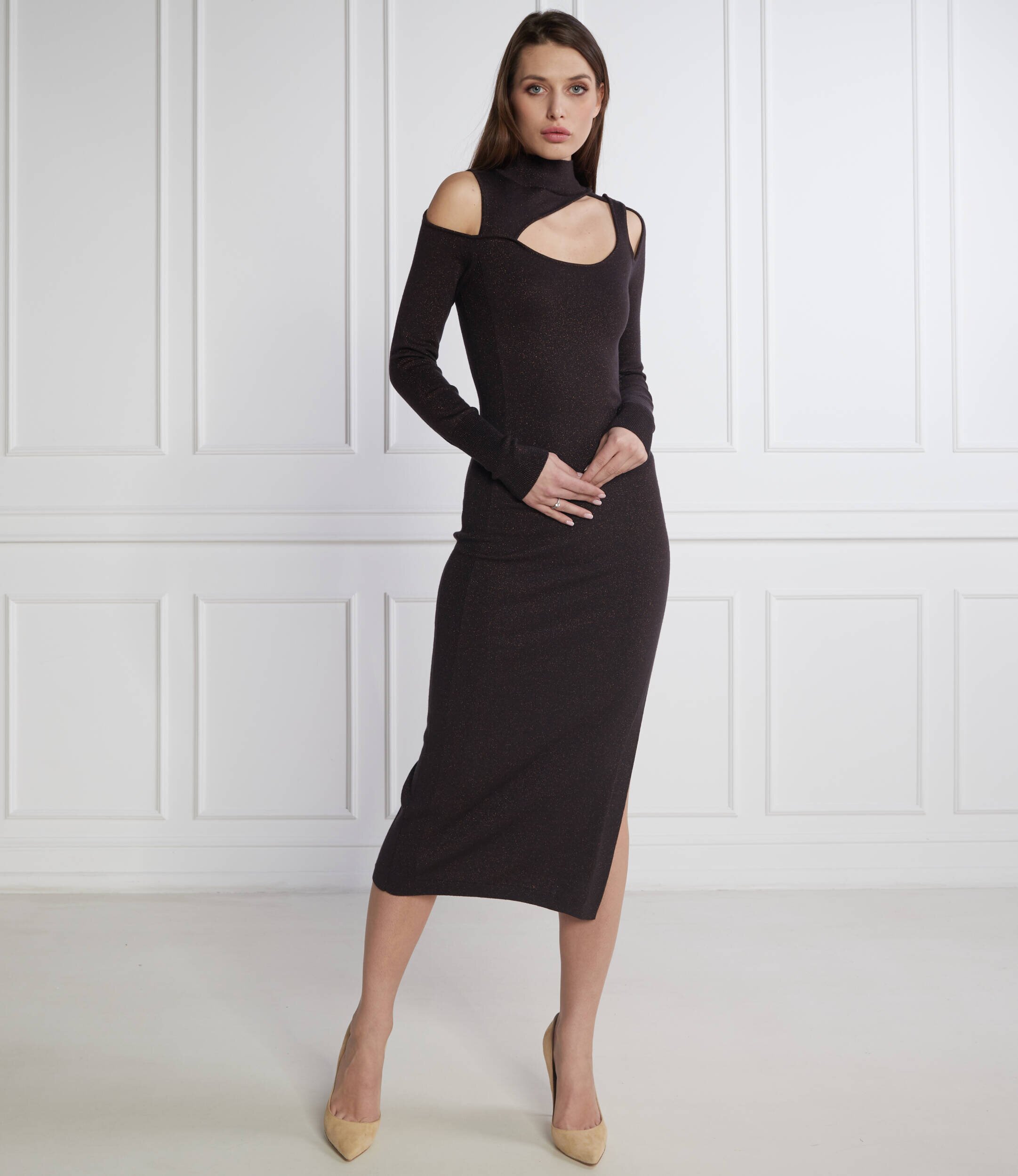 Patrizia Pepe de lână rochie