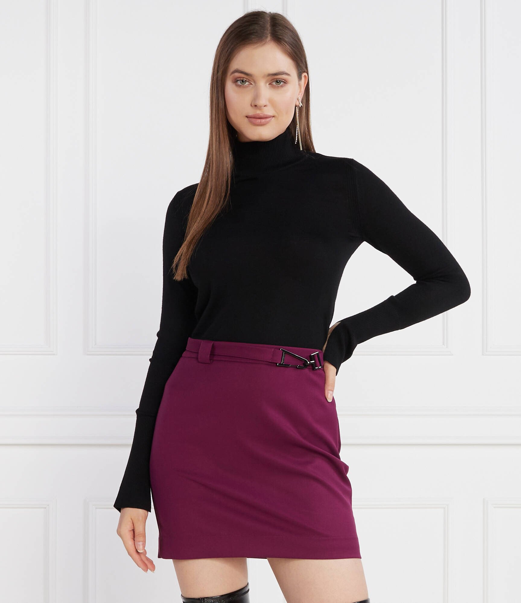 Patrizia Pepe De lână țesut | Slim Fit