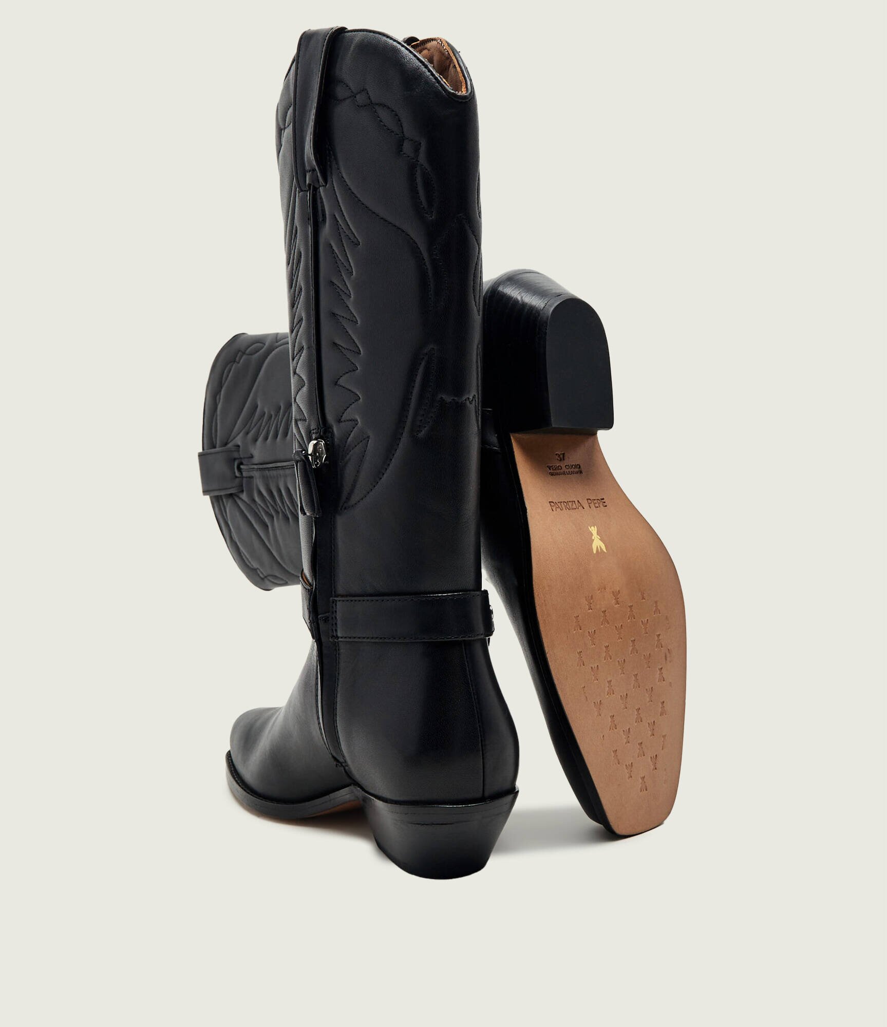 Patrizia Pepe De piele cizme cowboy
