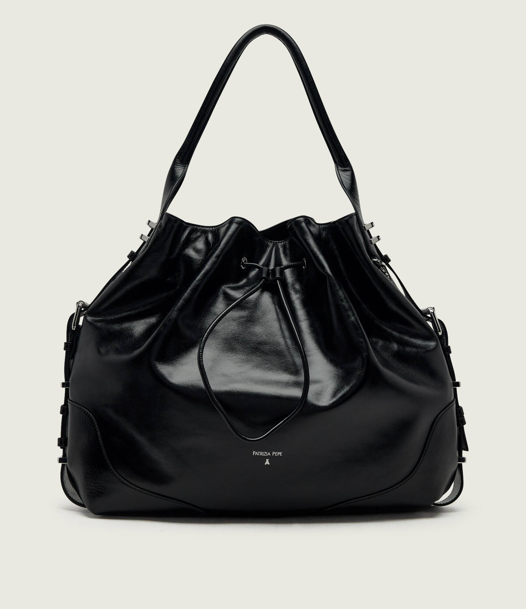 Patrizia Pepe De piele geantă shopper Horse Belt