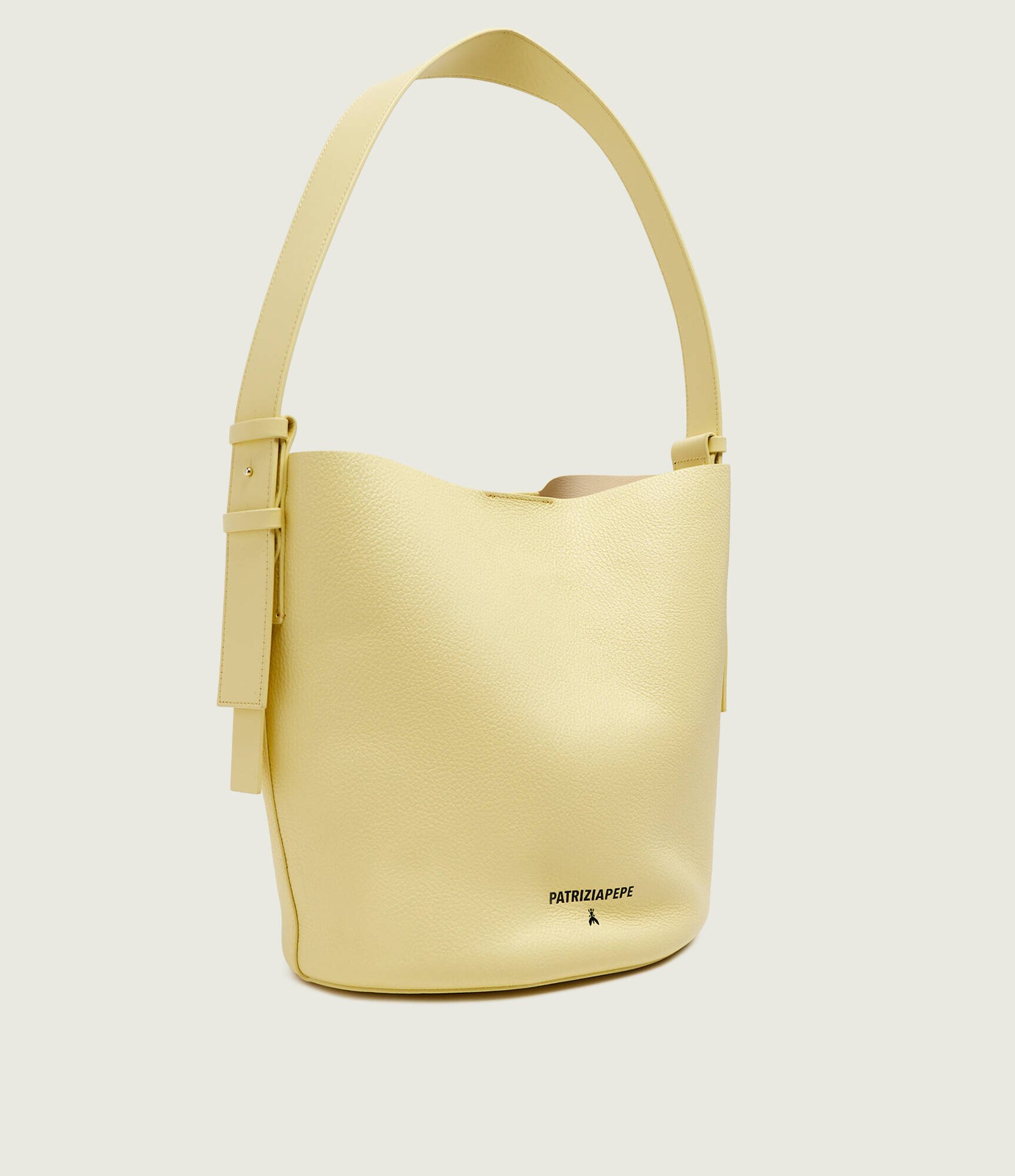 Patrizia Pepe De piele geantă tip sac + borsetă
