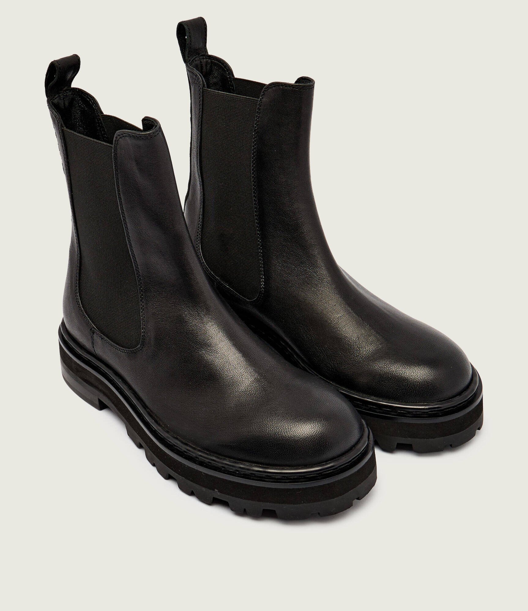 Patrizia Pepe De piele ghete chelsea