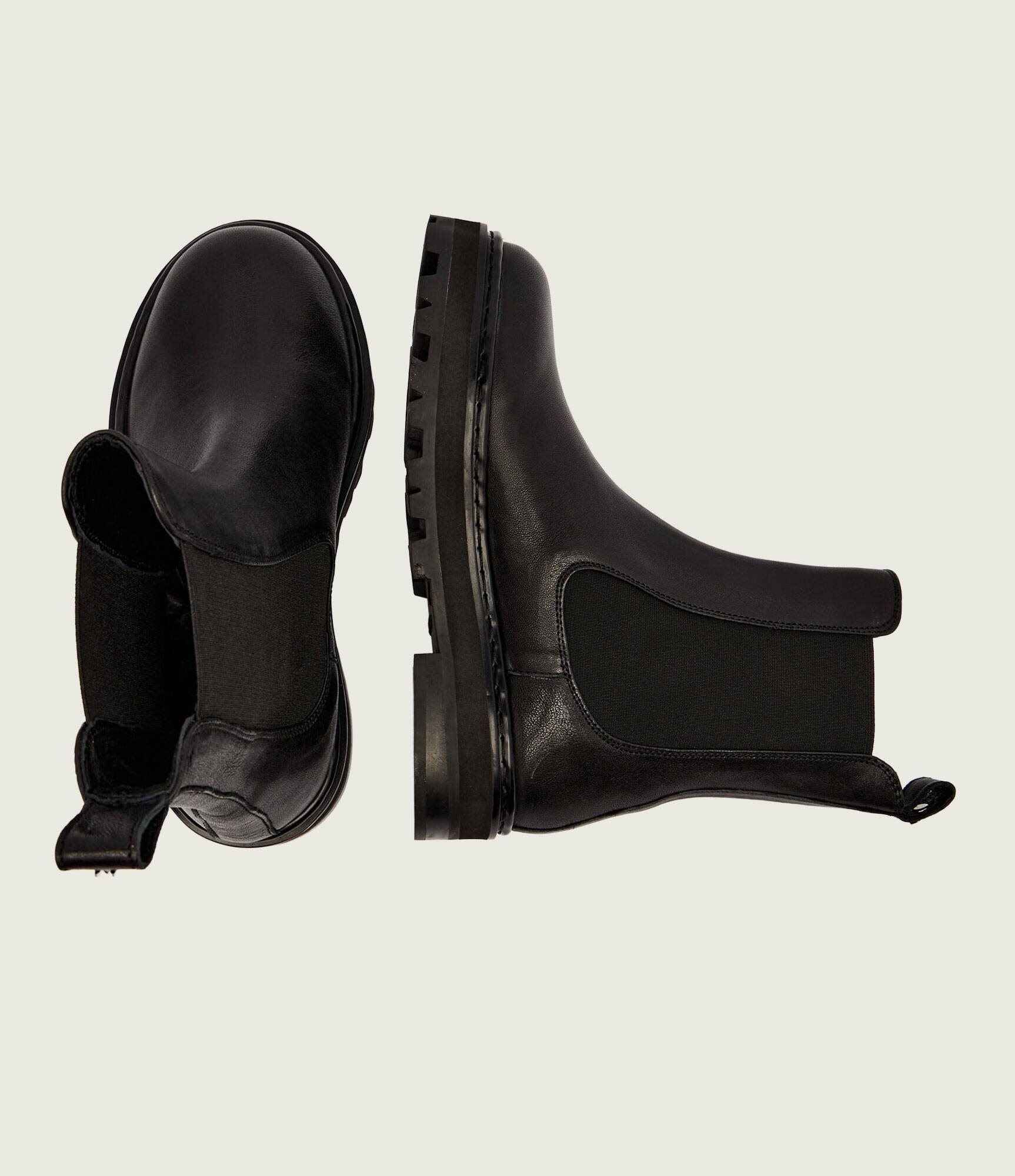 Patrizia Pepe De piele ghete chelsea