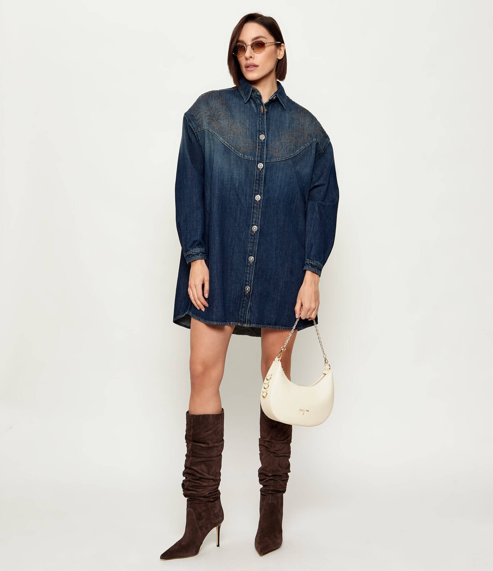 Patrizia Pepe De piele hobo