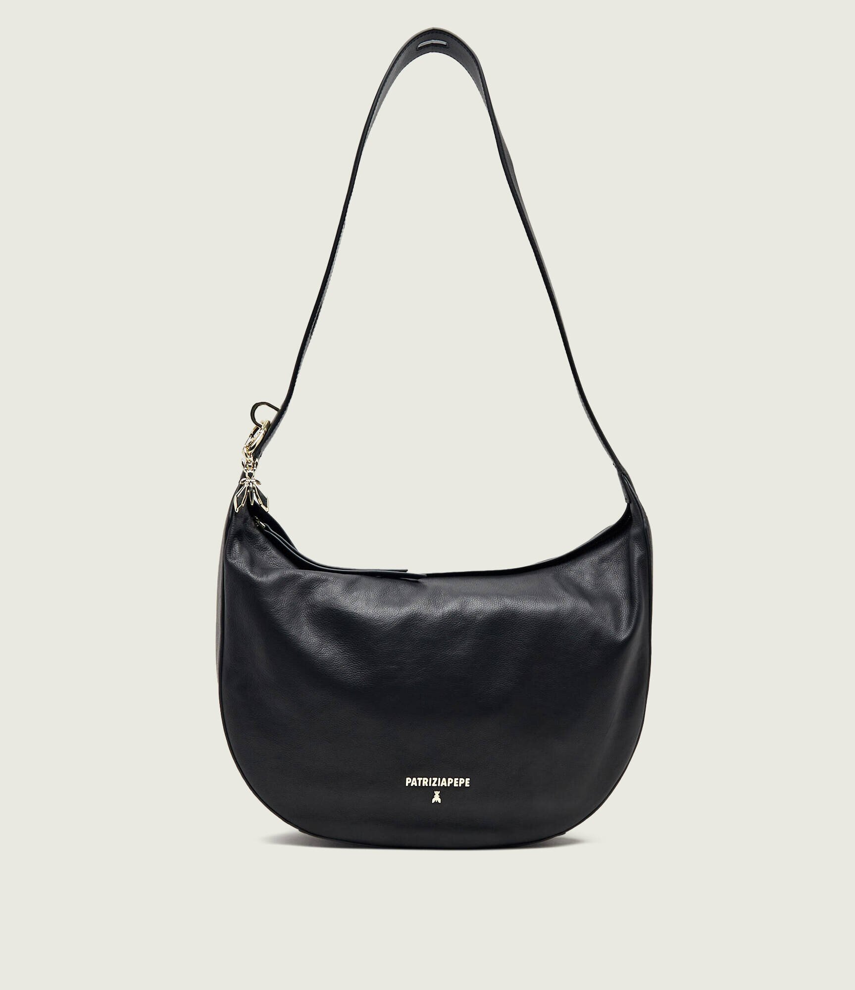 Patrizia Pepe De piele hobo New Moon