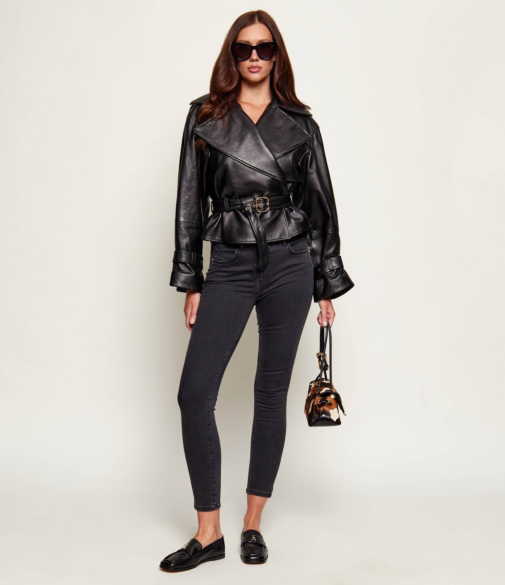 Patrizia Pepe De piele pantofi loafer