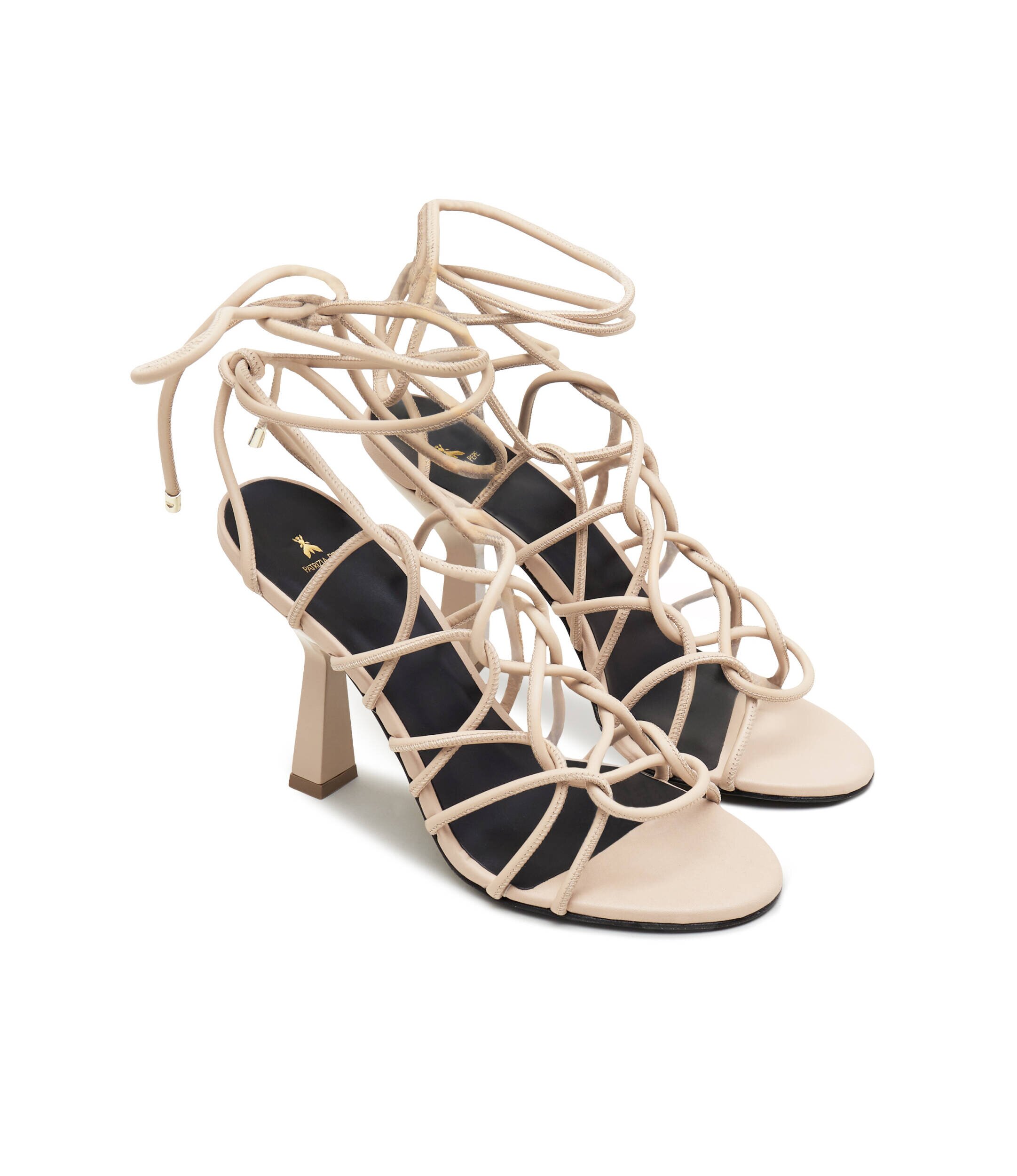 Patrizia Pepe De piele sandale cu toc gros