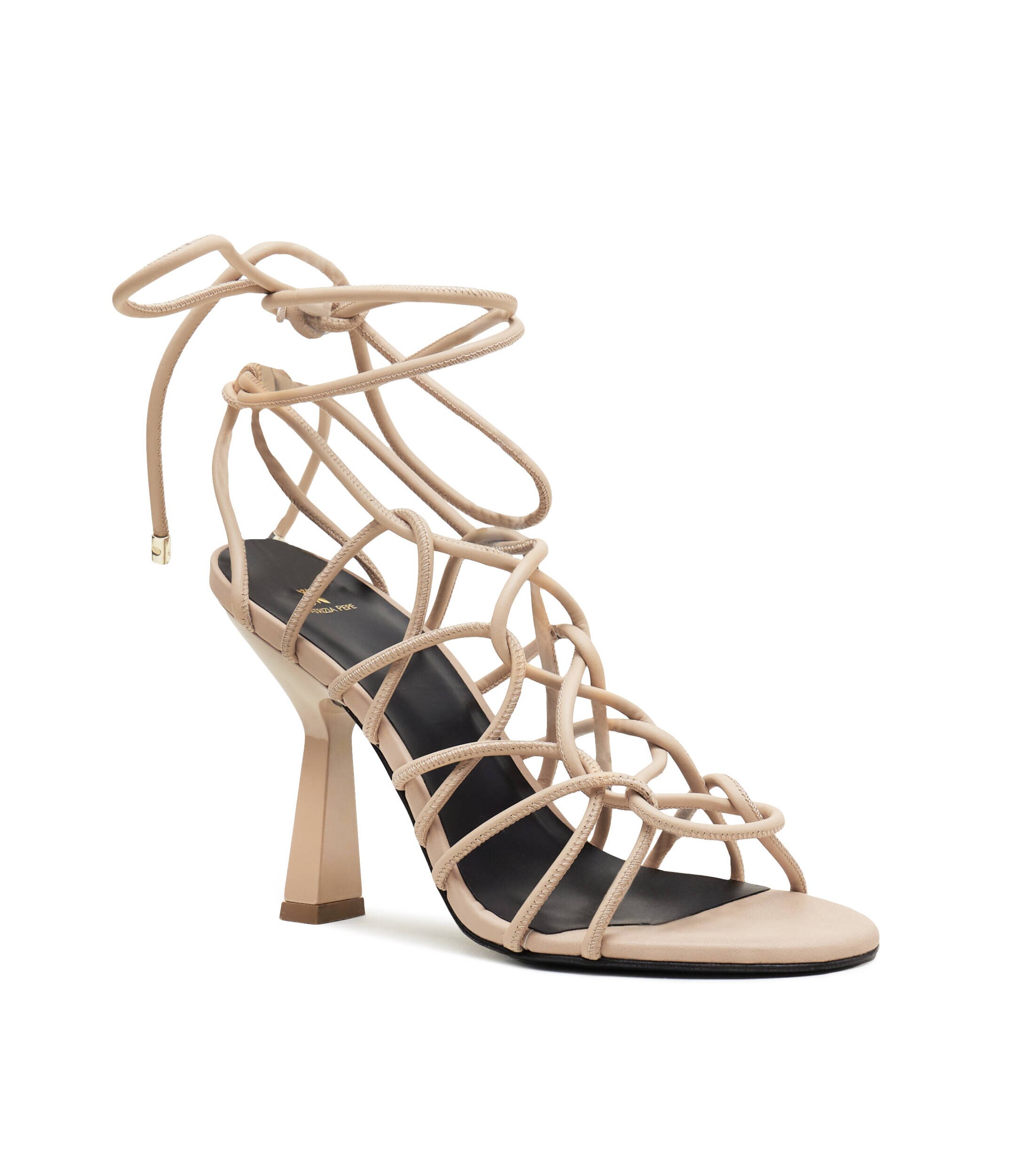 Patrizia Pepe De piele sandale cu toc gros