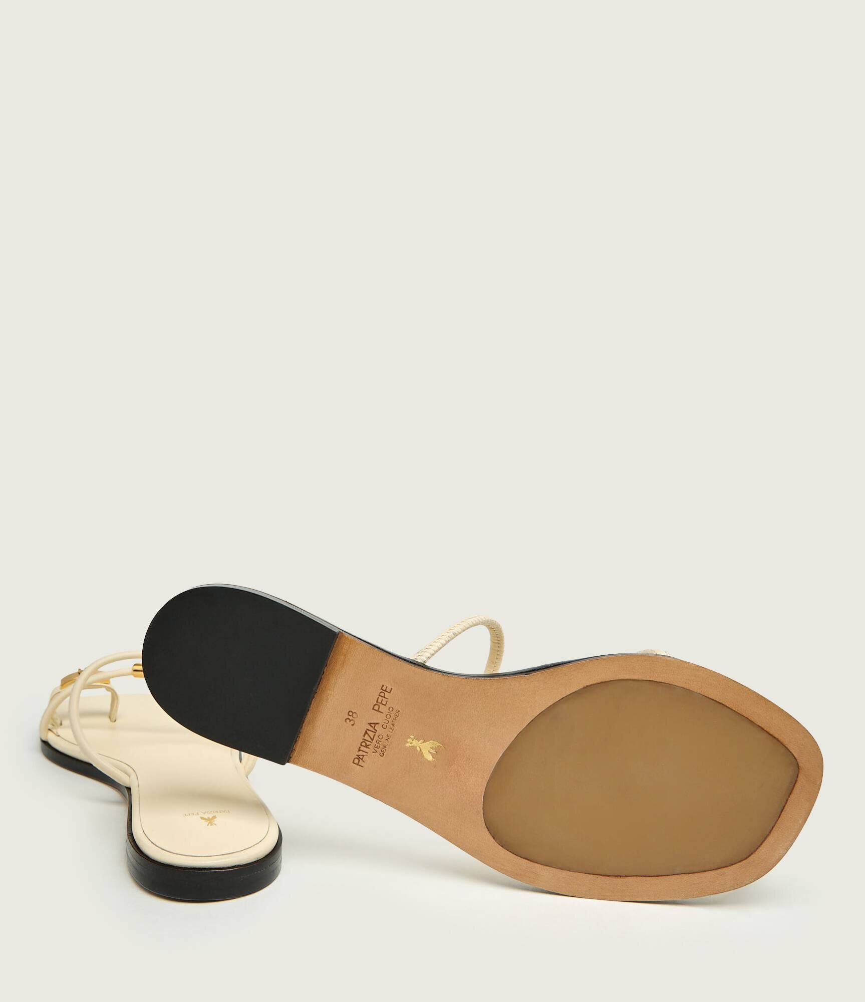 Patrizia Pepe De piele șlapi
