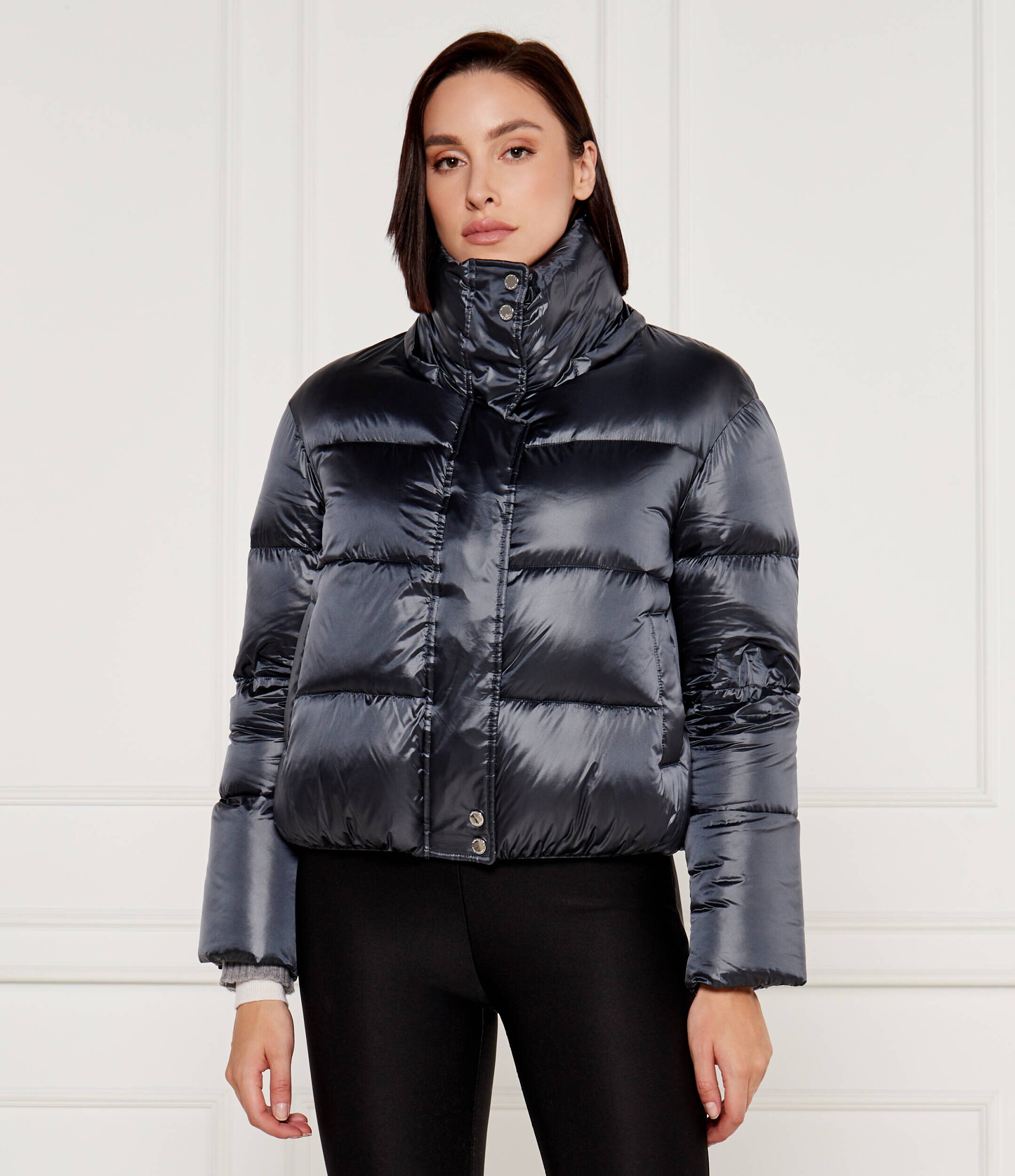 Patrizia Pepe De puf geacă | Cropped Fit