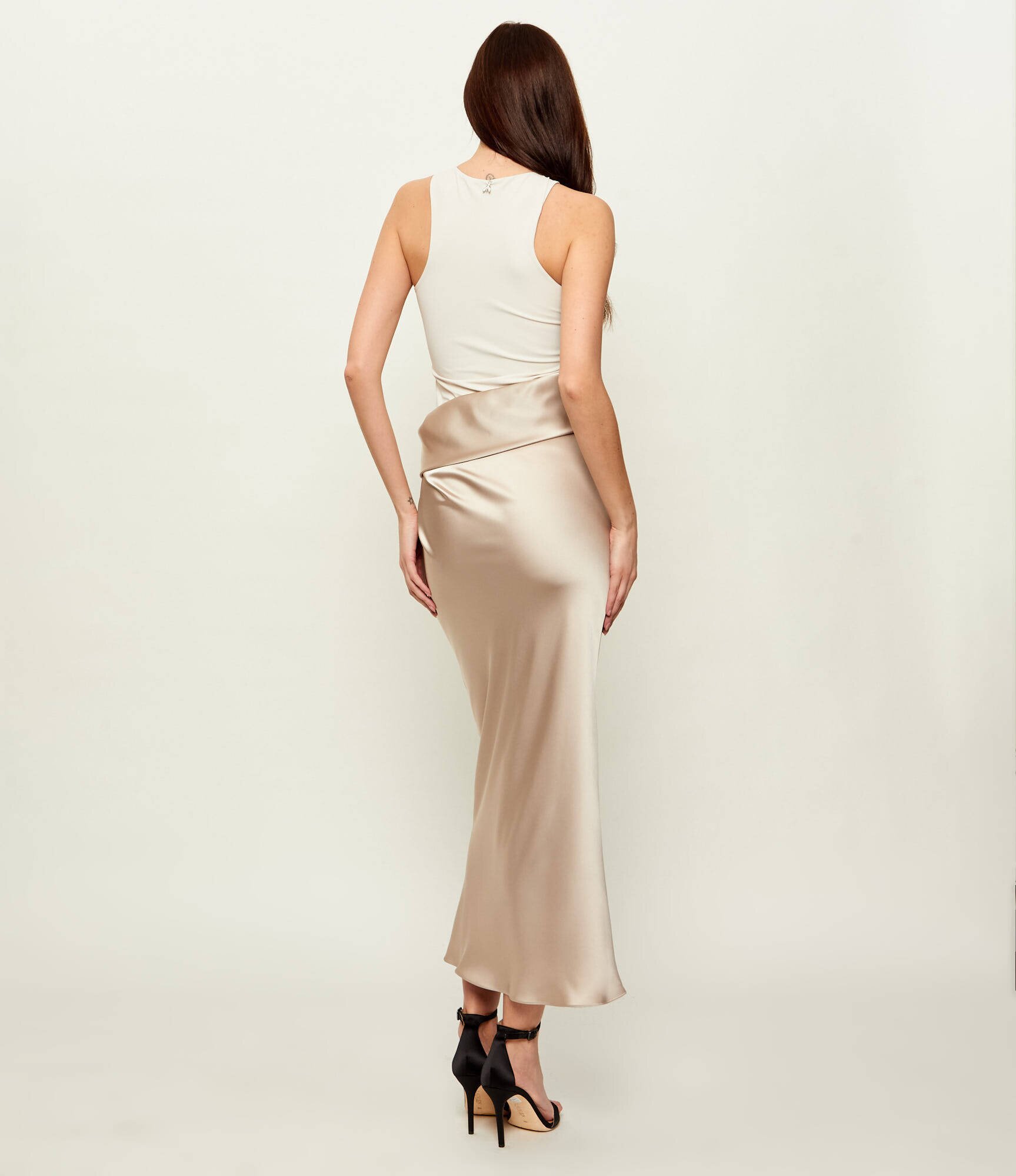 Patrizia Pepe De satin rochie