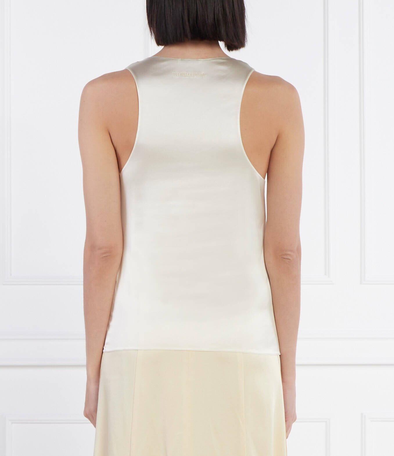 Patrizia Pepe De satin top | Regular Fit