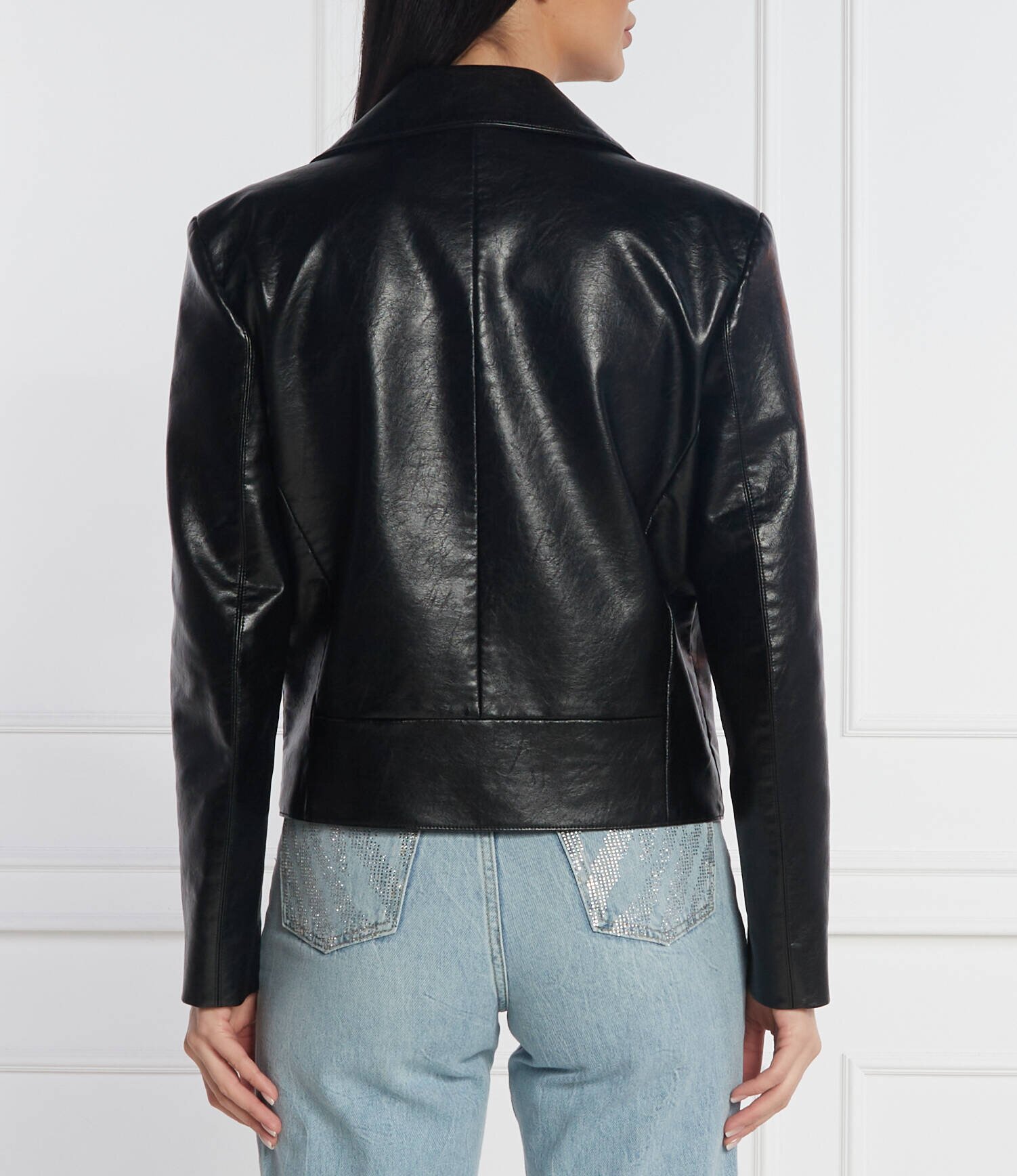 Patrizia Pepe Geacă de piele | Regular Fit