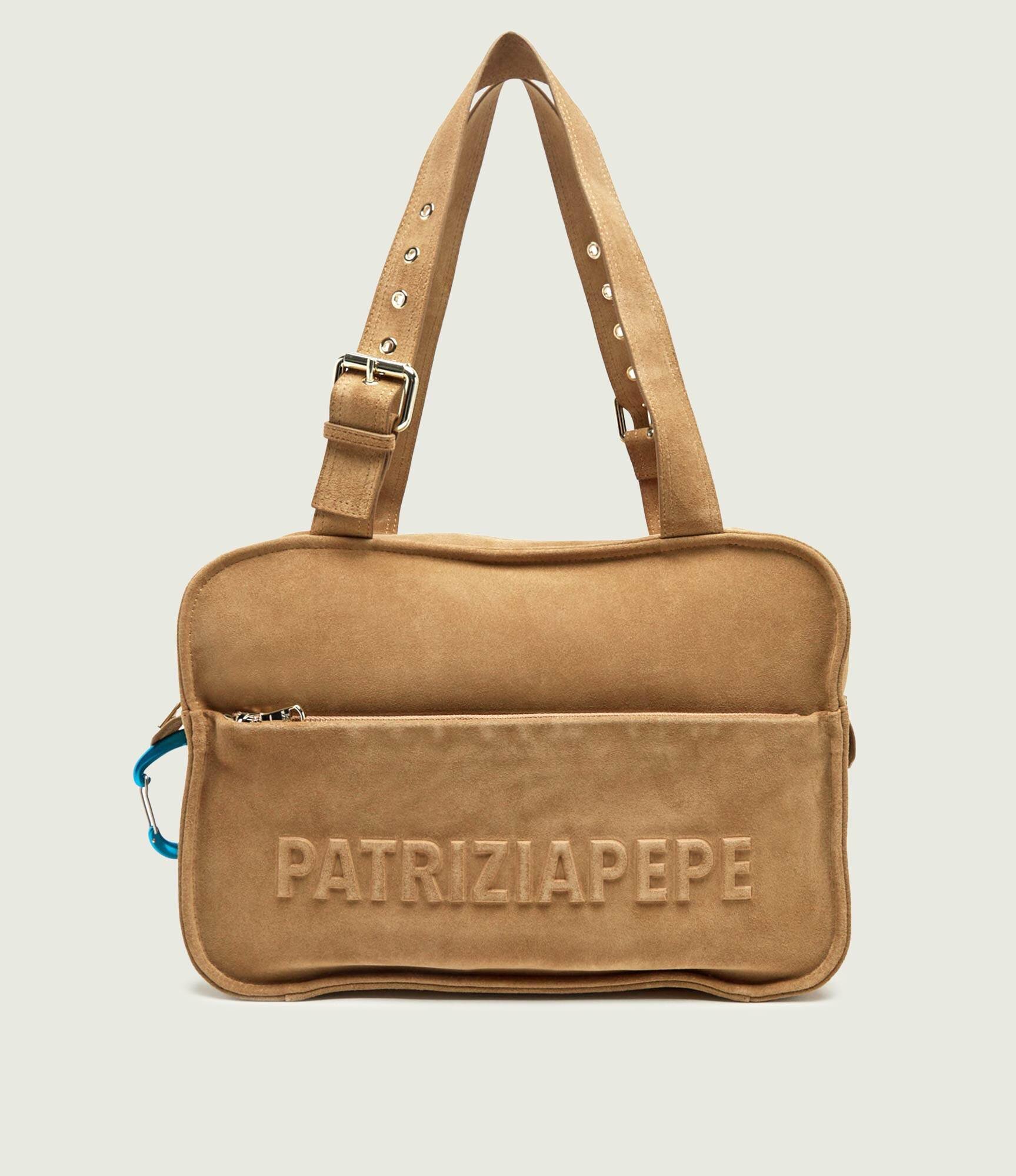Patrizia Pepe Geantă shopper | piele întoarsă
