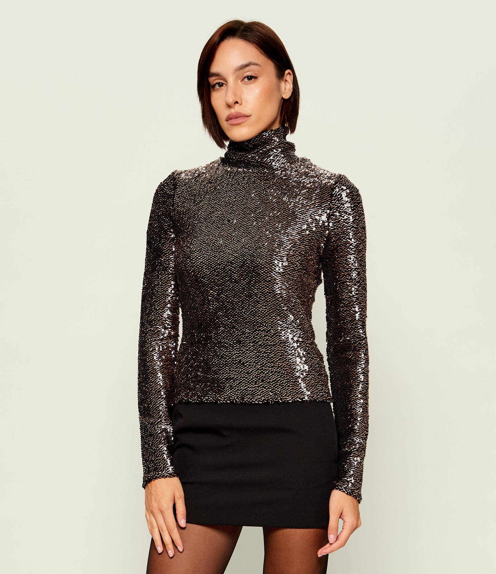Patrizia Pepe Guler înalt | Slim Fit